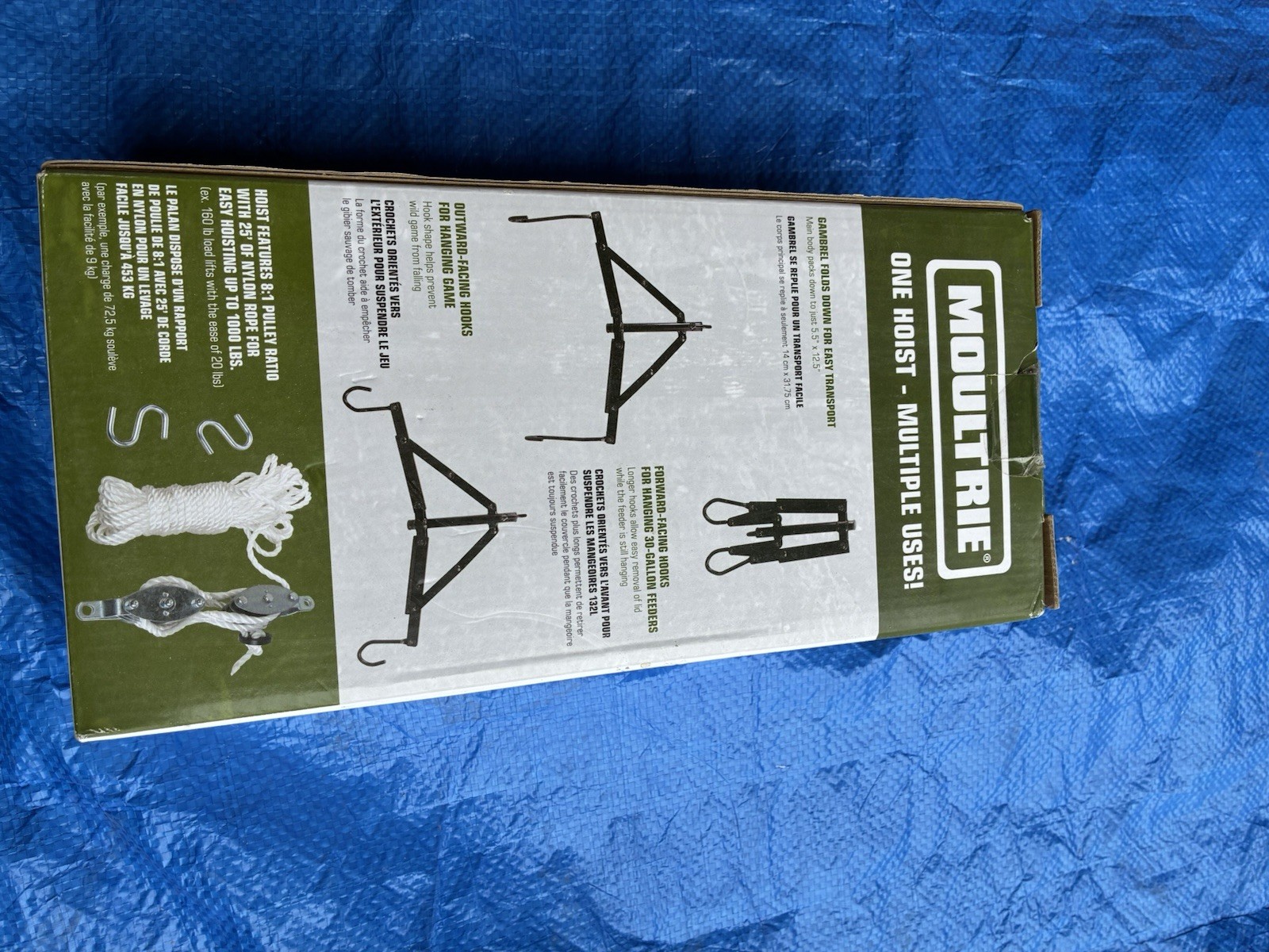 Moultrie MFA-15031 Packable Hoist and Gambrel System