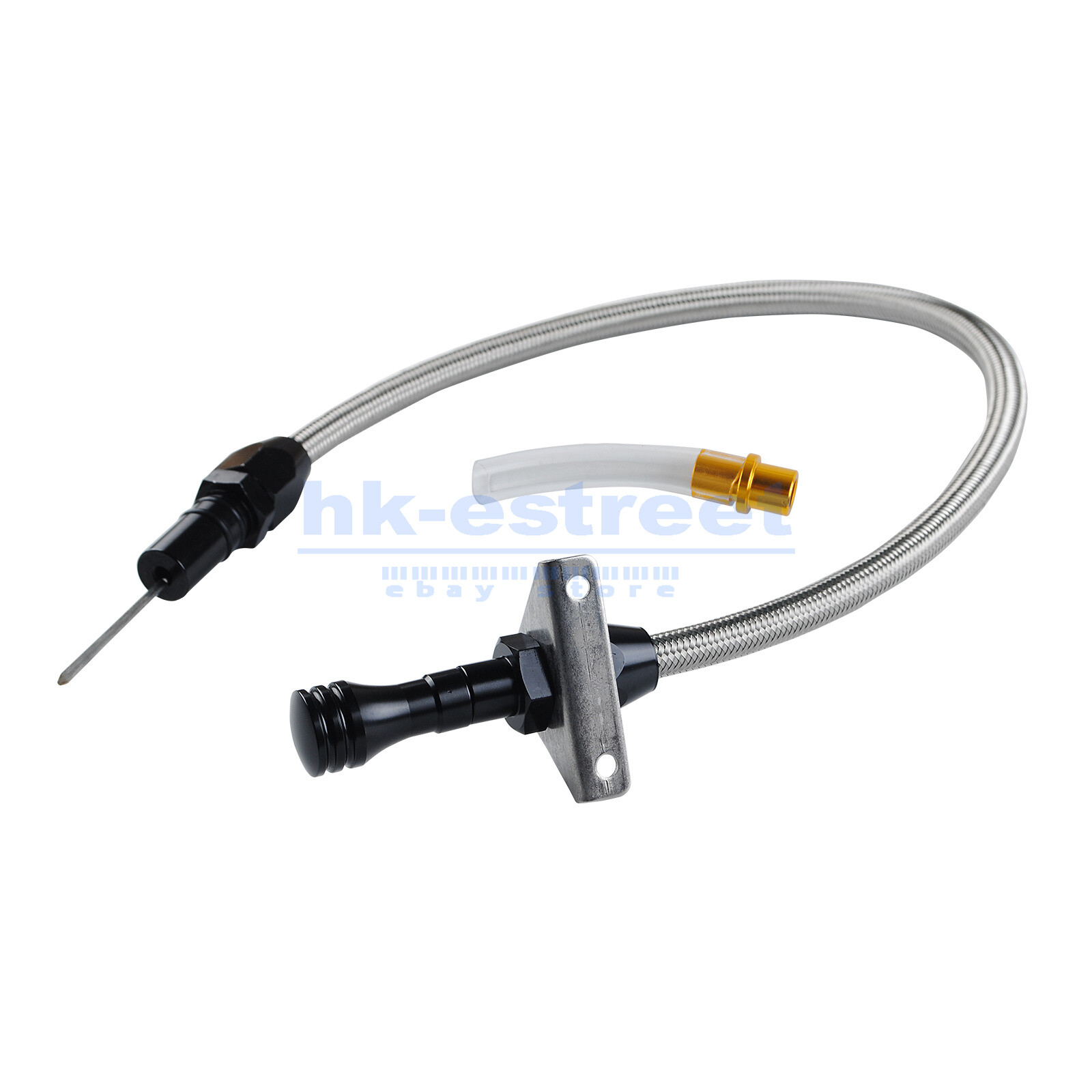 For Ford AOD Flexible Chrome Stainless Steel Transmission Dipstick AODE 4R70W US