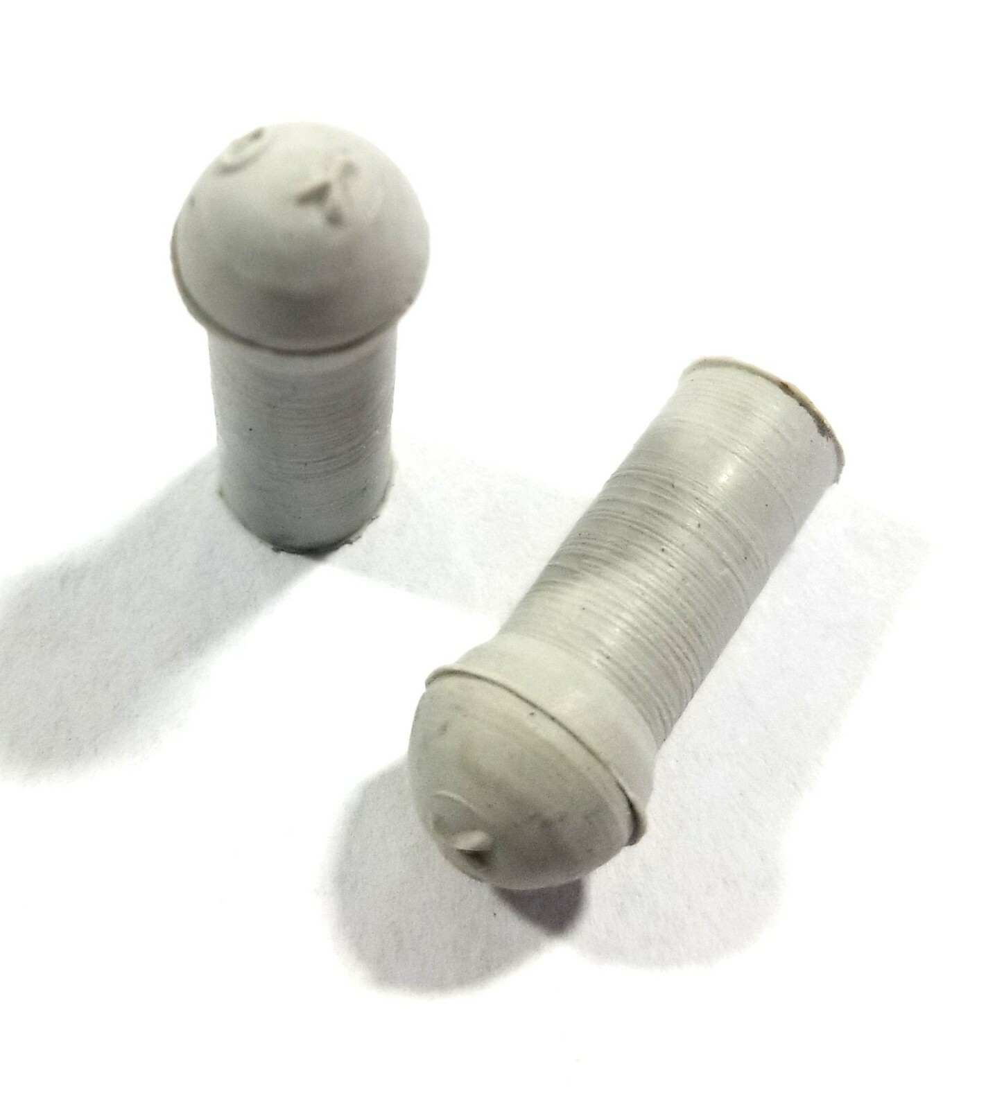 AUTHENTIC MOPAR-Fits- Dodge Chrysler & Plymouth Sunvisor White Rubber Tips NEW