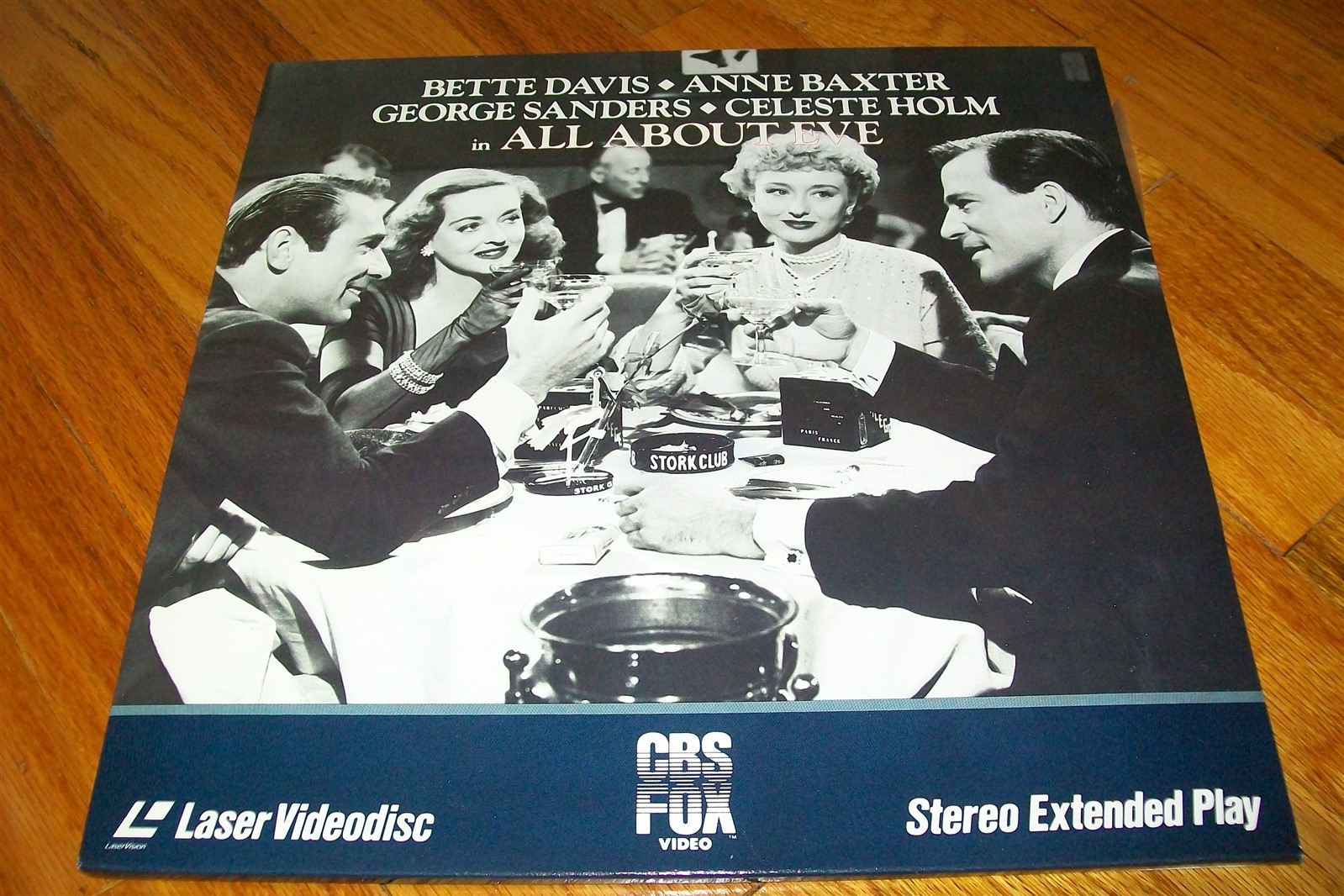ALL ABOUT EVE 2-Laserdisc LD SET EXCELLENT CONDITION RARE GREAT FILM BETTE DAVIS