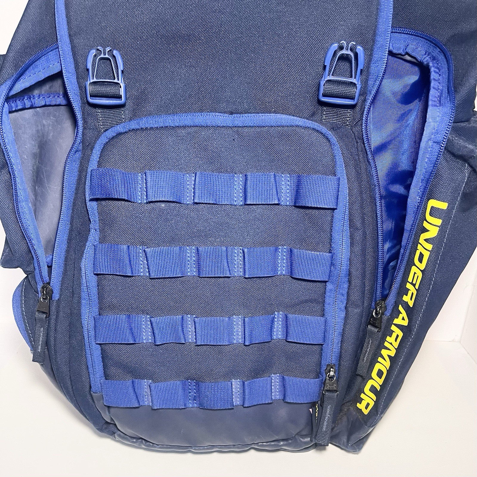 Under Armour UA Steph Curry Storm SC30 Backpack Undeniable Blue Large NBA Bag