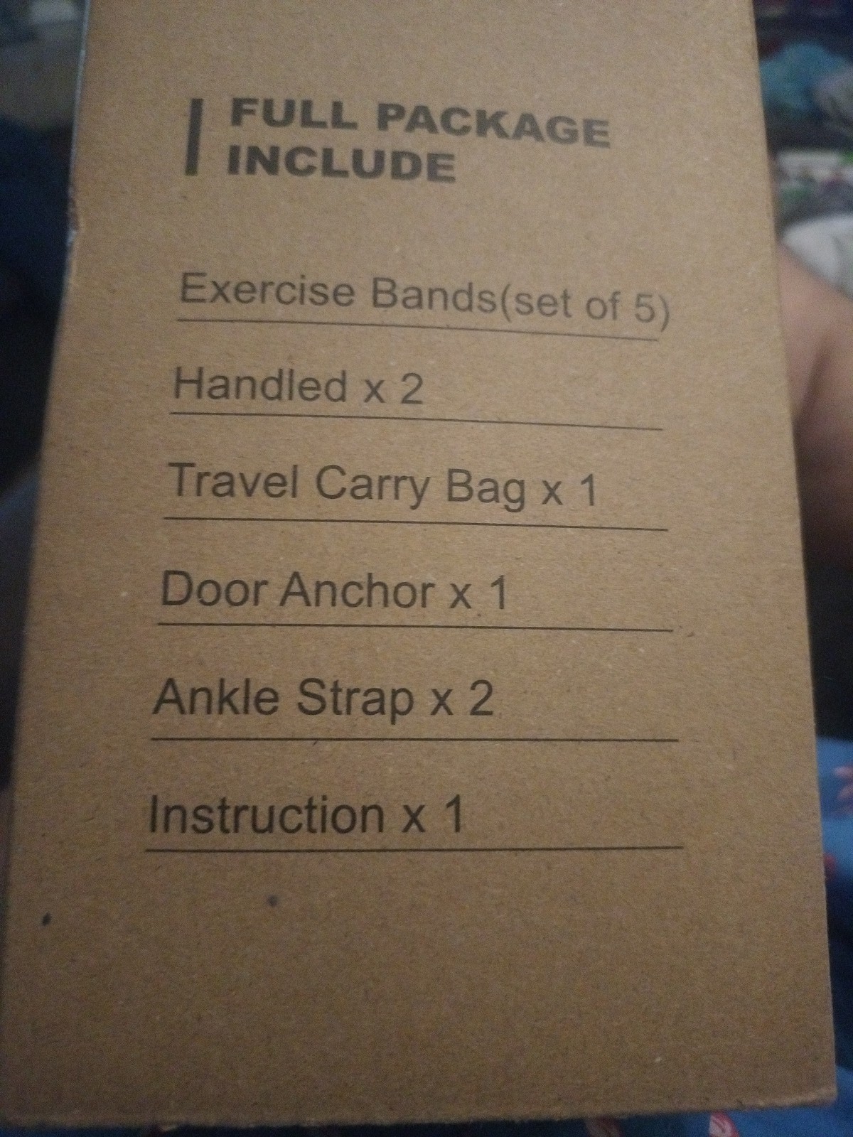 VEICK Resistance Bands, Exercise Workout 10-150LBS Assorted