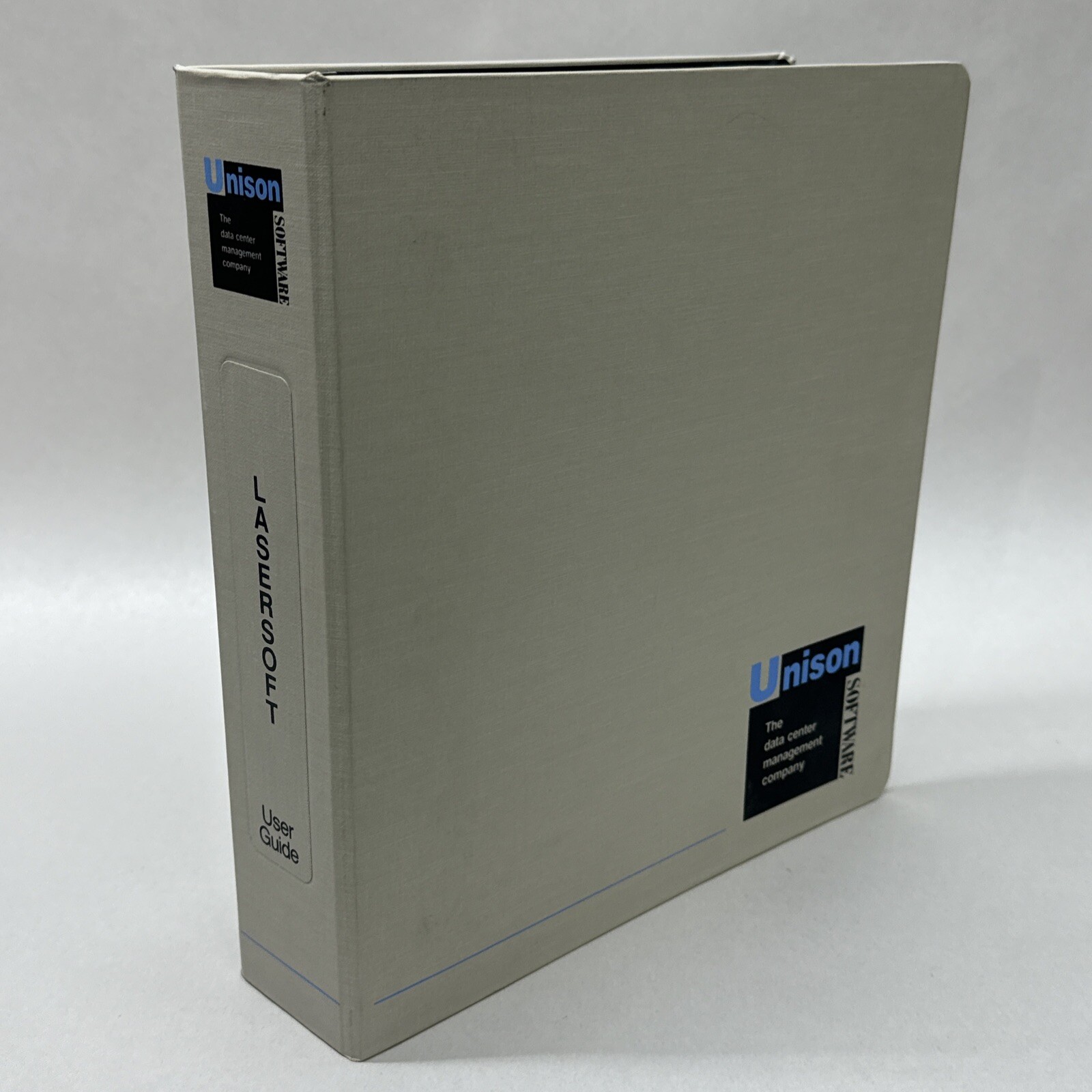 Vintage Apple Unison Lasersoft Software Apple Mac IOS Software 3 Ring Binder