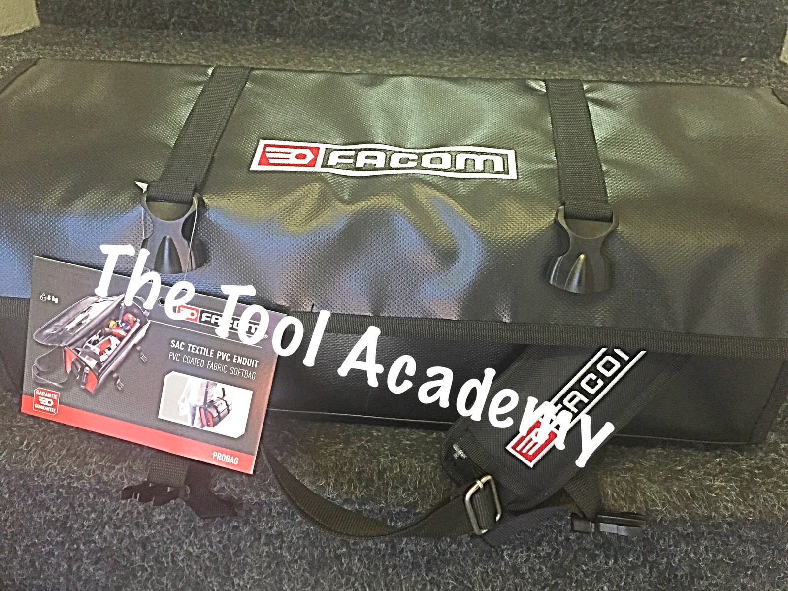 FACOM TOOLS TOOLBAG TOOLKIT BAG PVC COATED WATER RESISTANT REINFORCED