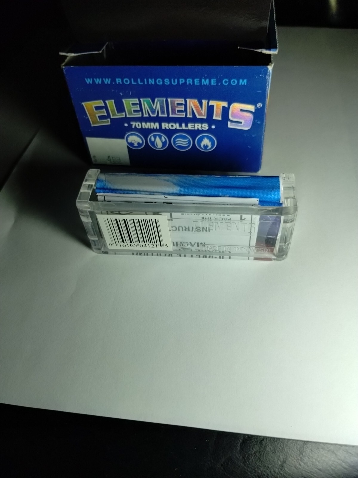 Elements 70mm Cigarette Rollers 12CT - {BX EL12}