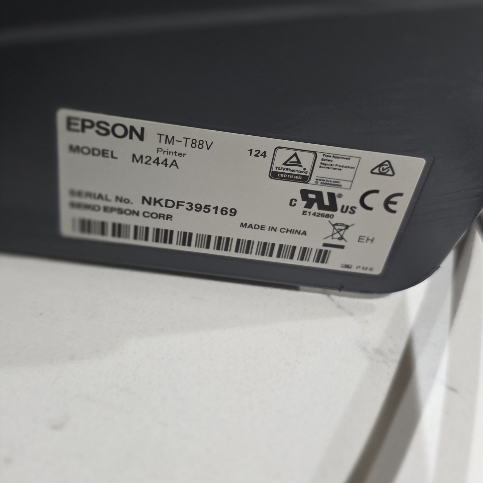 Epson M244A Thermal Receipt Printer TM-T88V