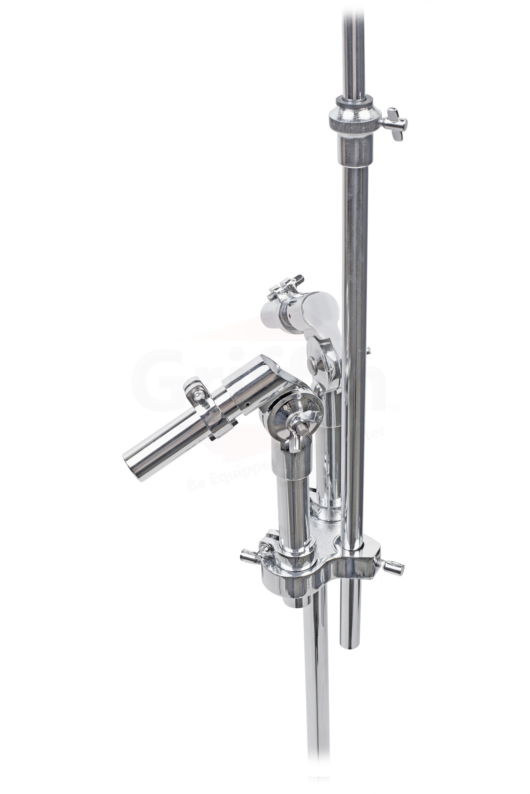 Double Tom Drum Stand - GRIFFIN Cymbal Holder Mount Arm Duel Percussion Hardware