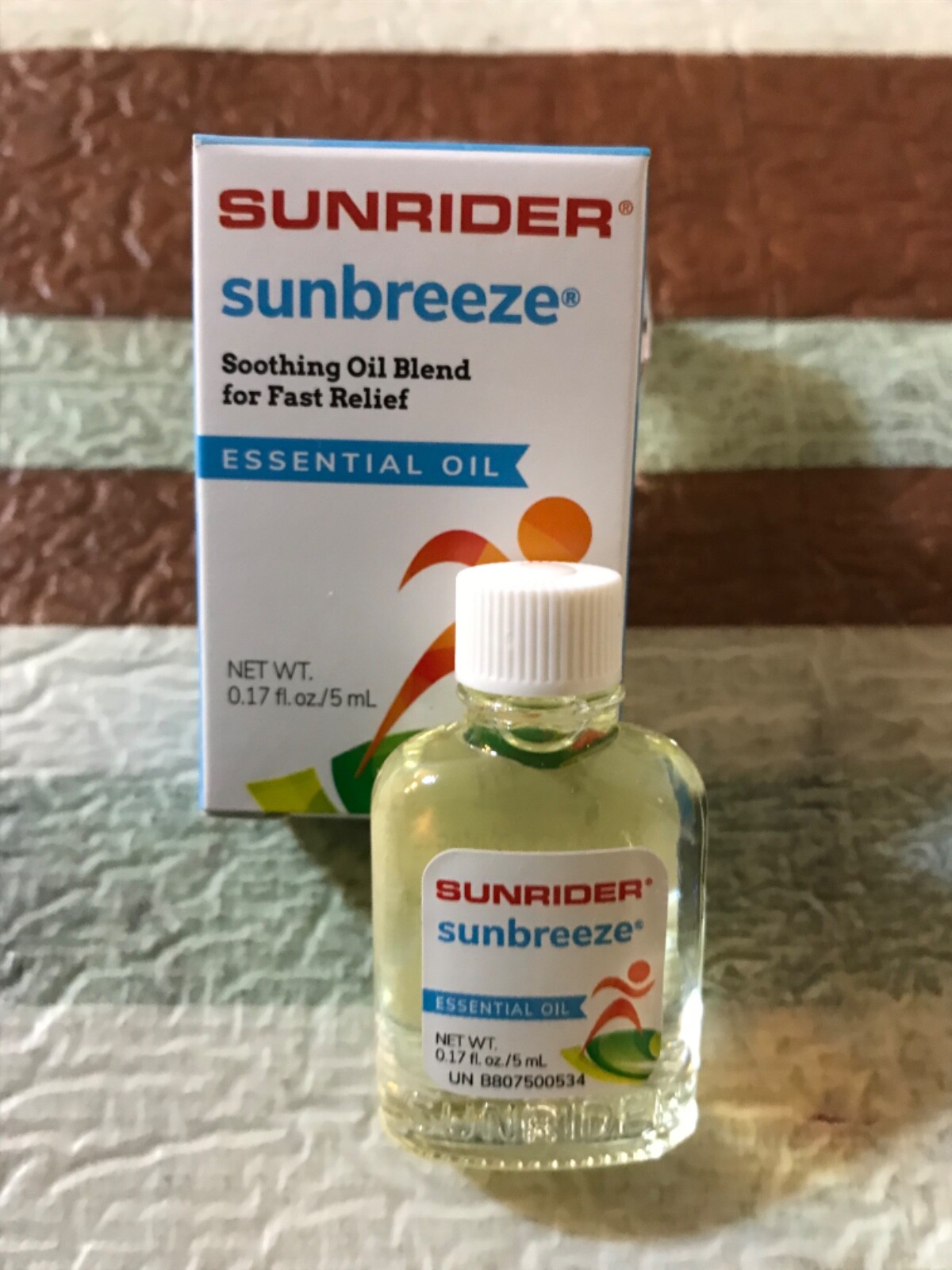 1 Bottle Sunrider Sunbreeze Essential Oil 0.17fl.oz Pain Relief Muscle