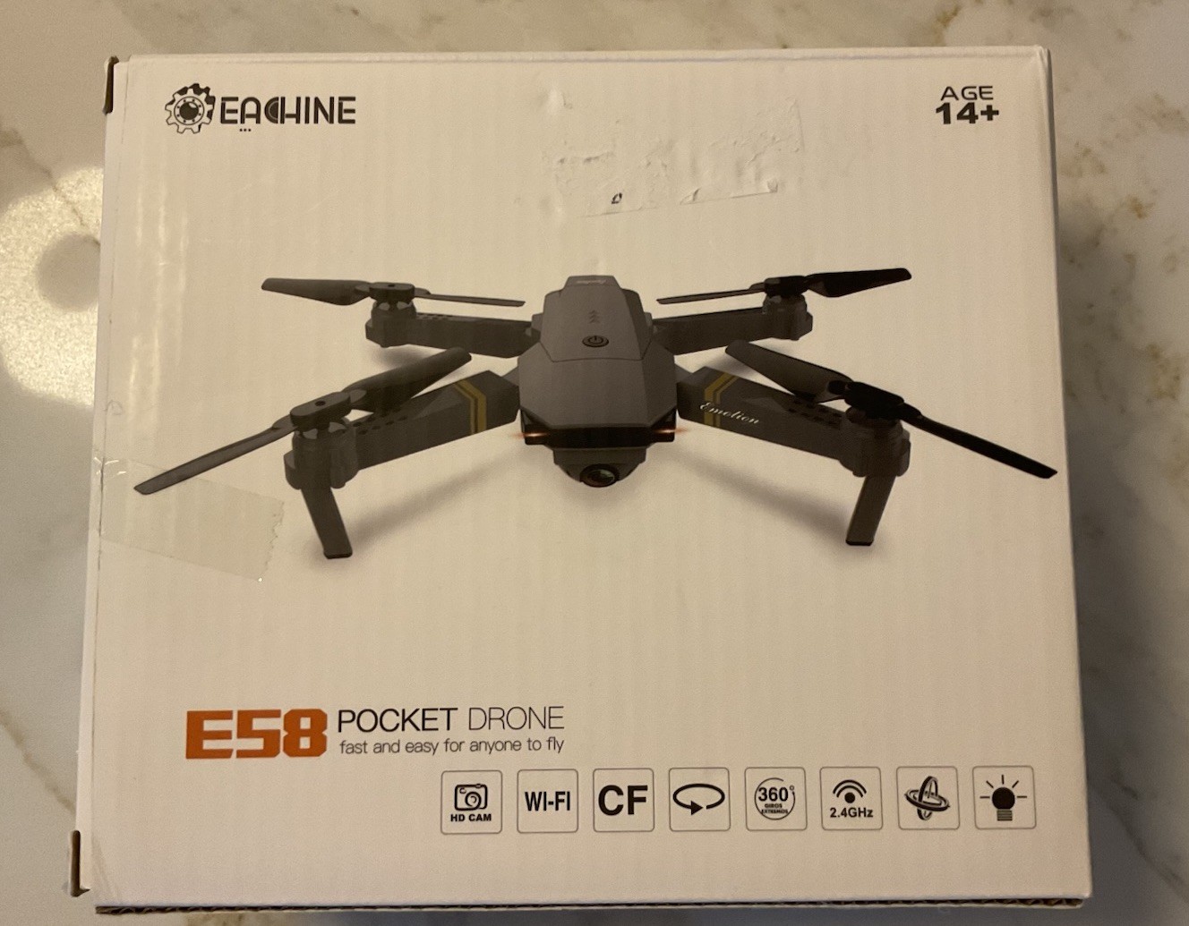 E58 pocket drone 720P Camera