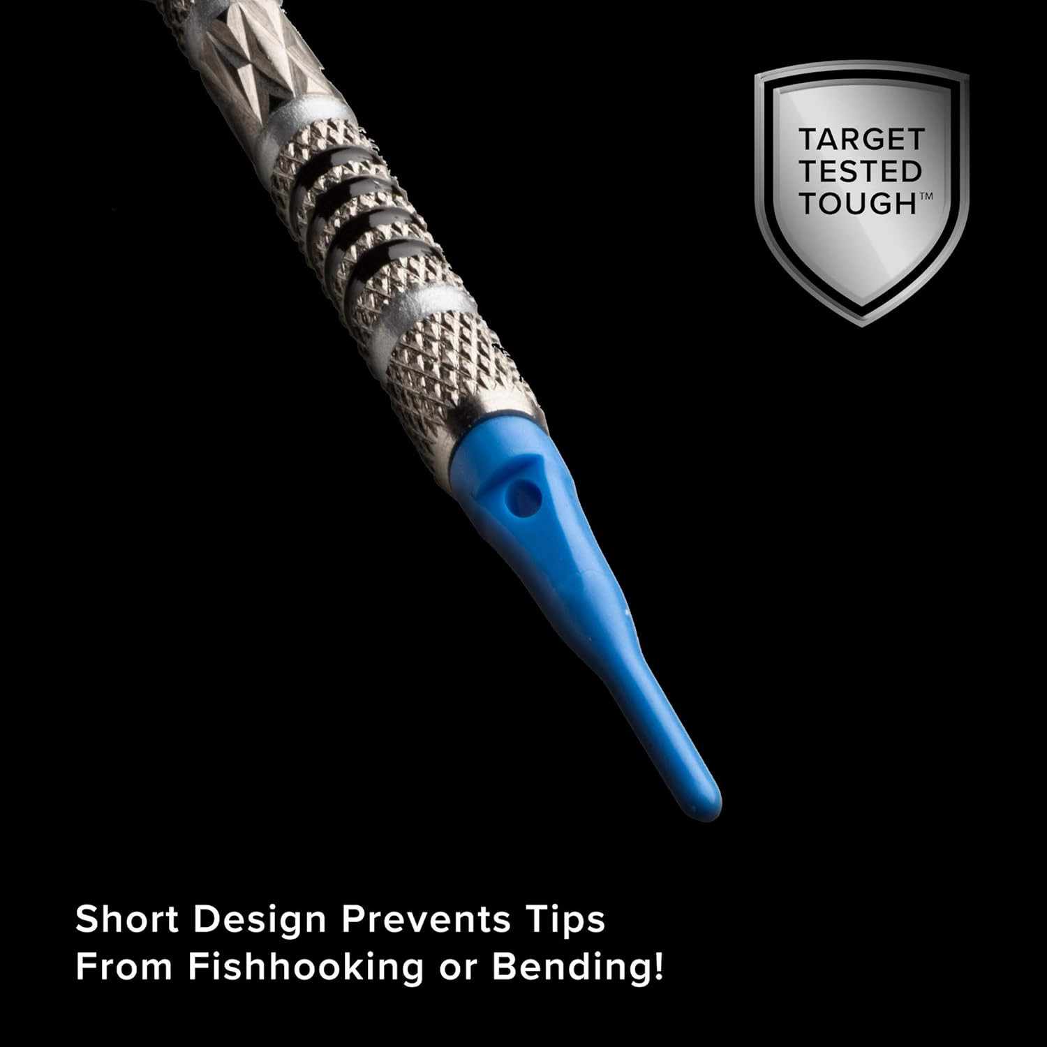 Viper Dart Accessory: Tufflex S.S. (Super Short) 2BA Thread Soft Tip Dart Points