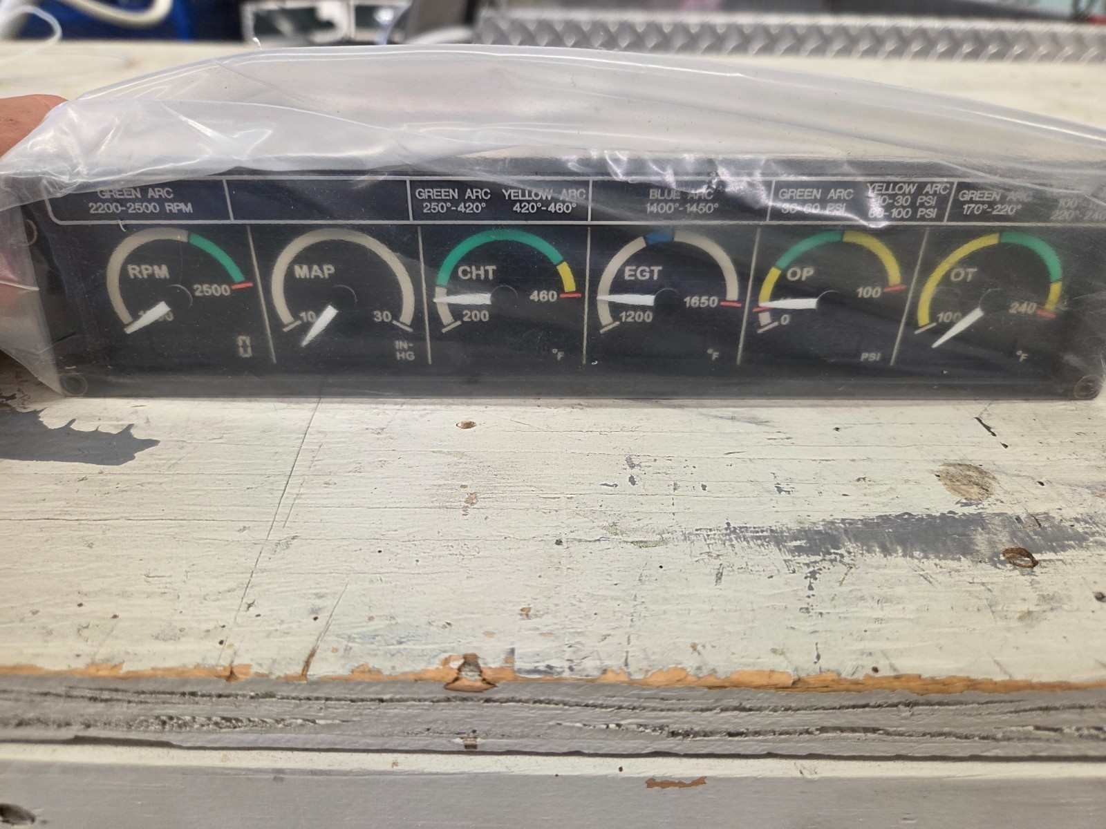 Mooney Cluster Gauge Analog Model 6P PN A0260 M20R
