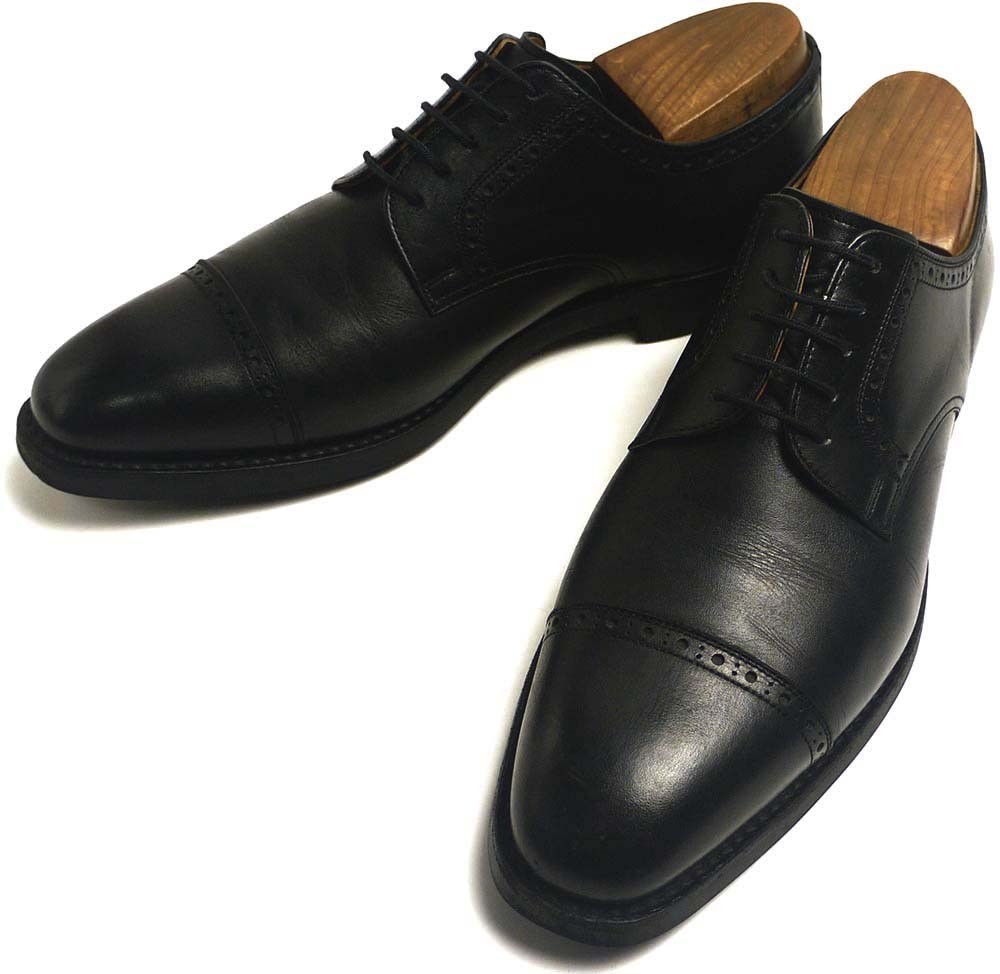 SCOTCH GRAIN Scotch Grain 2773 punched cap straight tip shoes 24 (equivalent to