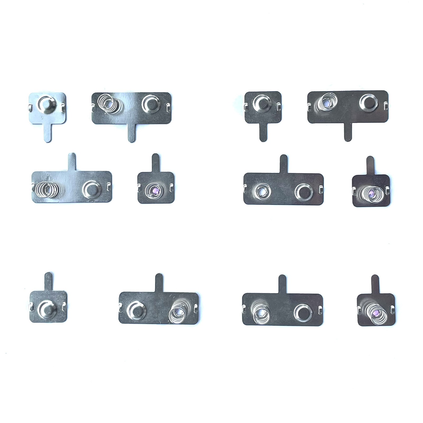 AA Battery Spring Nickeling Plated 12 Pieces (3-Set Pack)
