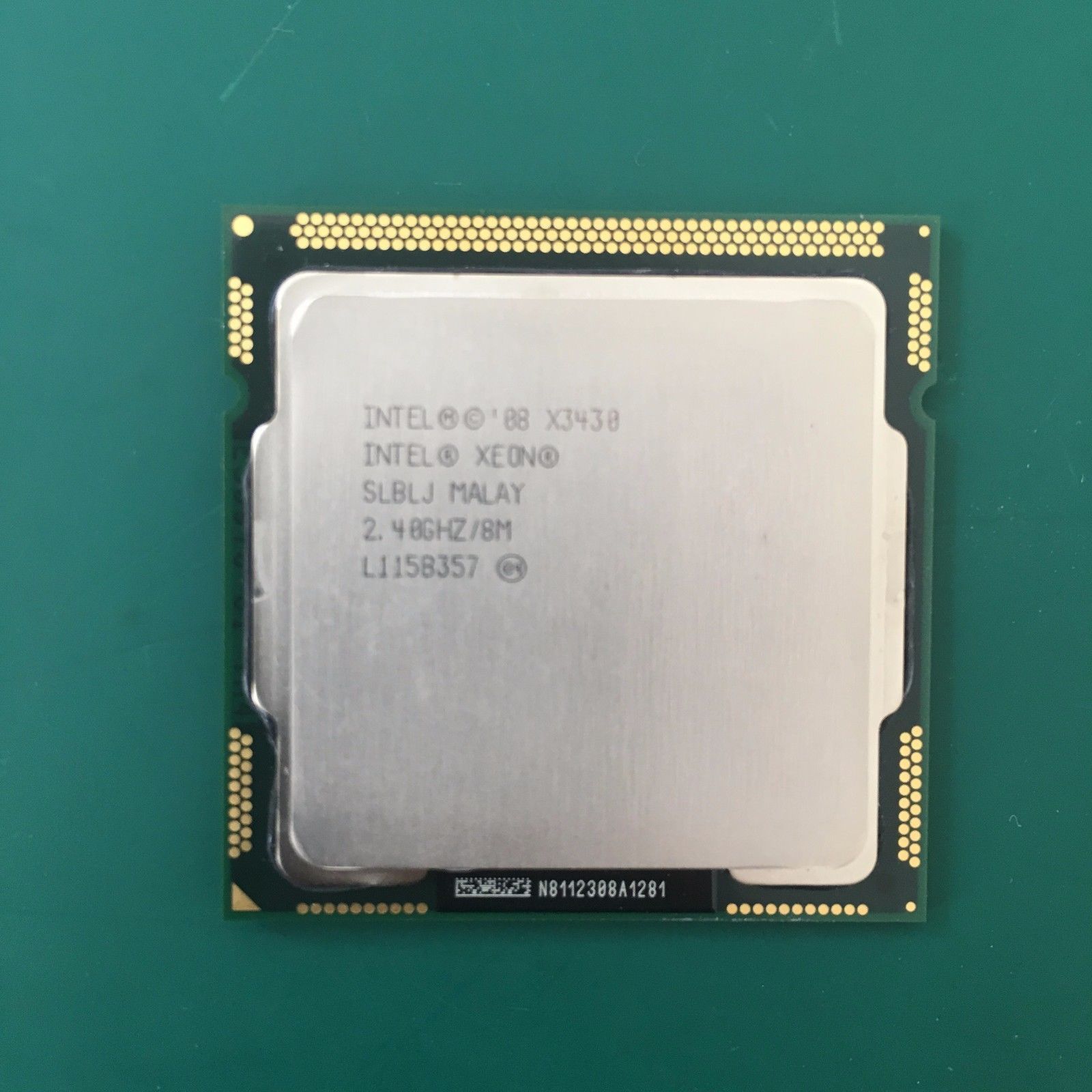 Intel XEON X3430 2.40GHz 8M Server CPU Processor 4-Core 2.5 GT/s DMI LGA1156