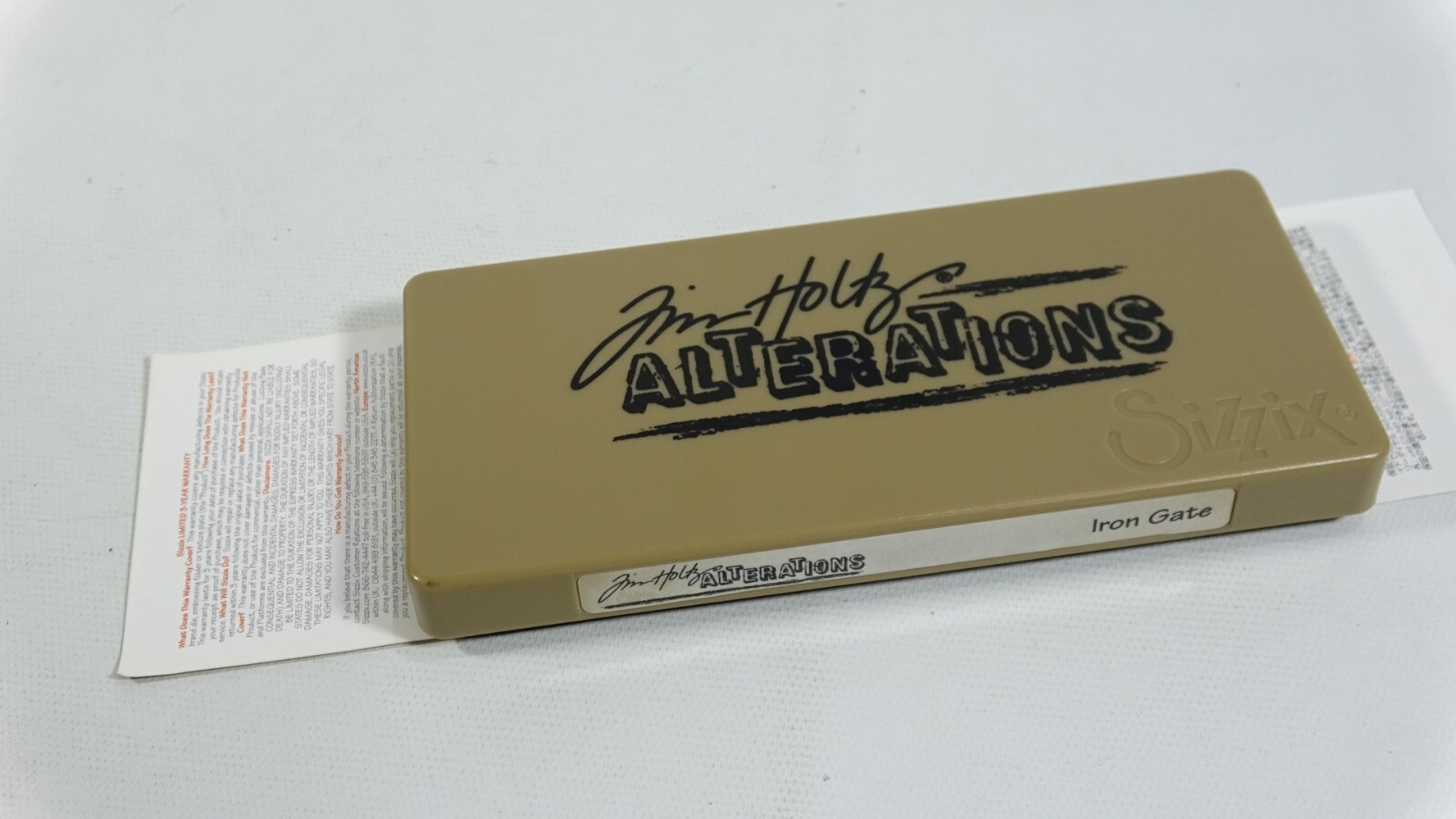Tim Holtz Alterations On the Edge Iron Gate #656918 USED