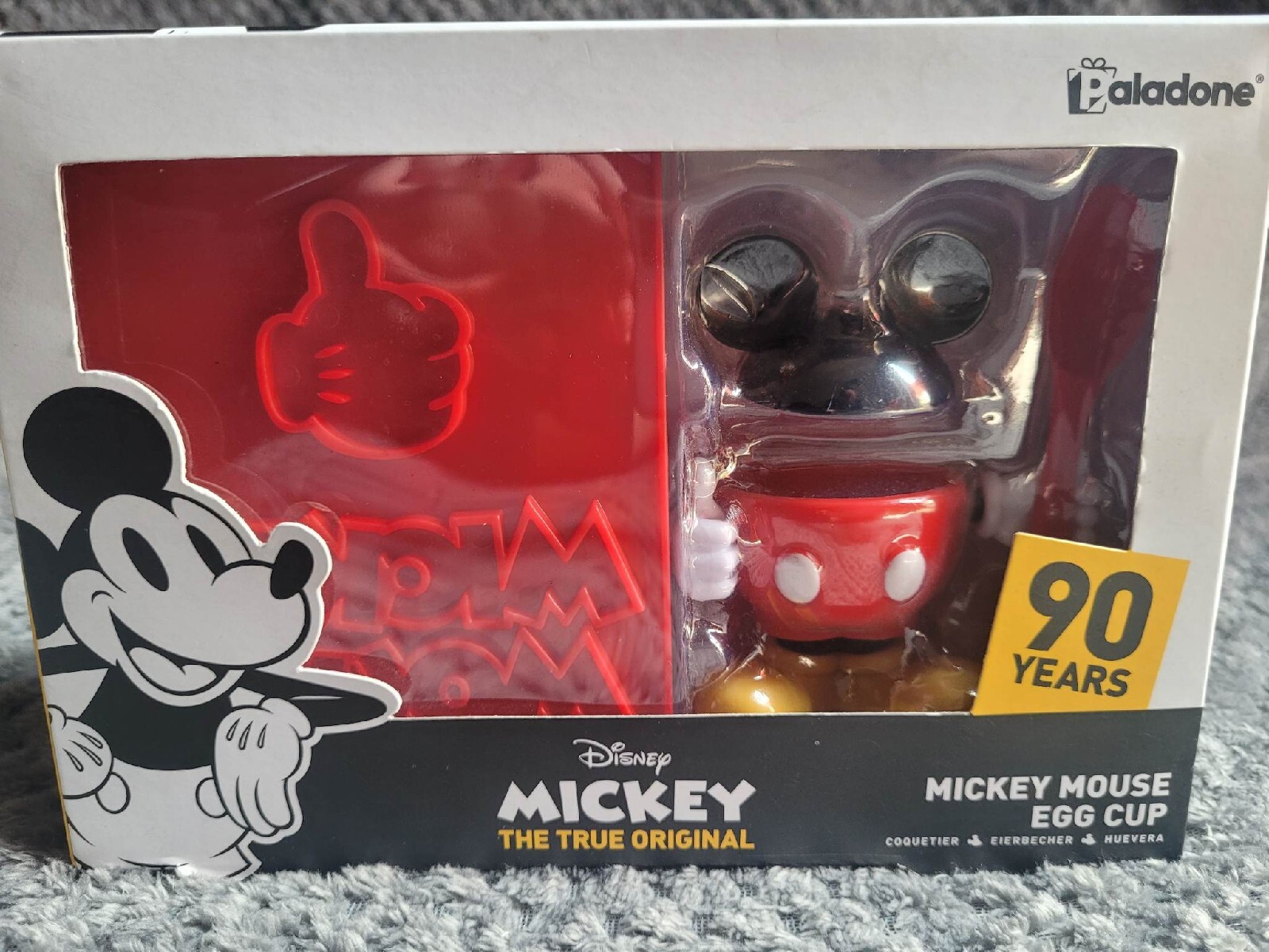 Mickey Mouse Egg Cup And Toast