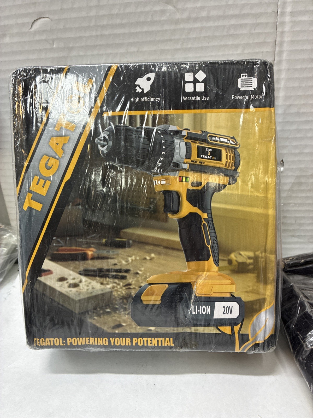 TEGATOL  Cordless Drill Set