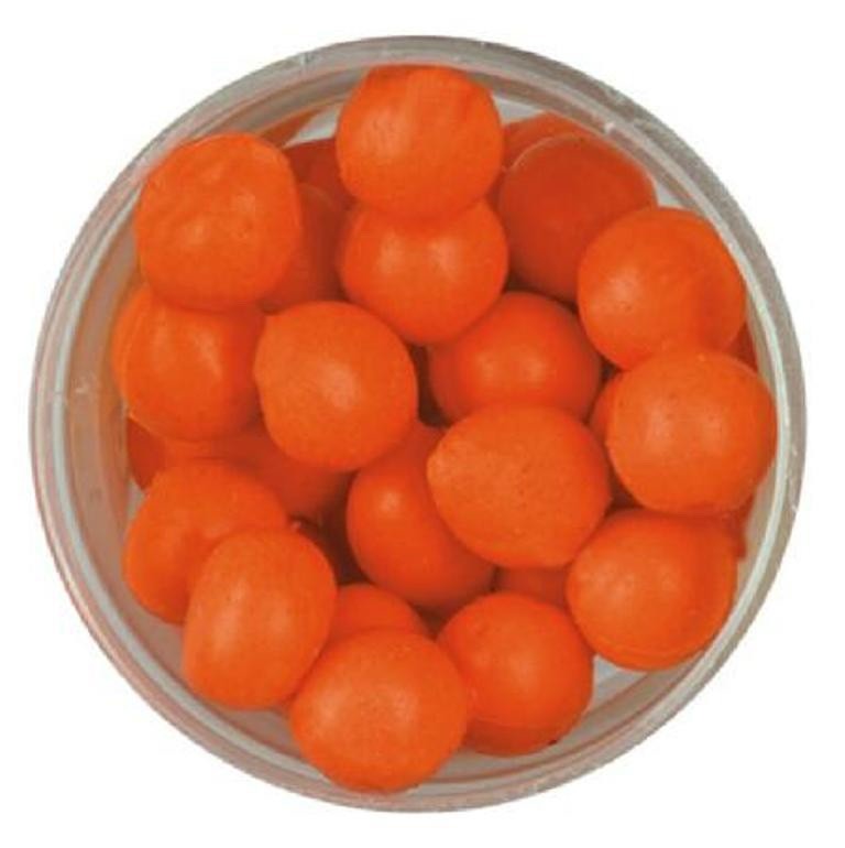 Berkley PowerBait Fluorescent Orange Garlic Scent Power Eggs 0.5 oz Fishing Bait