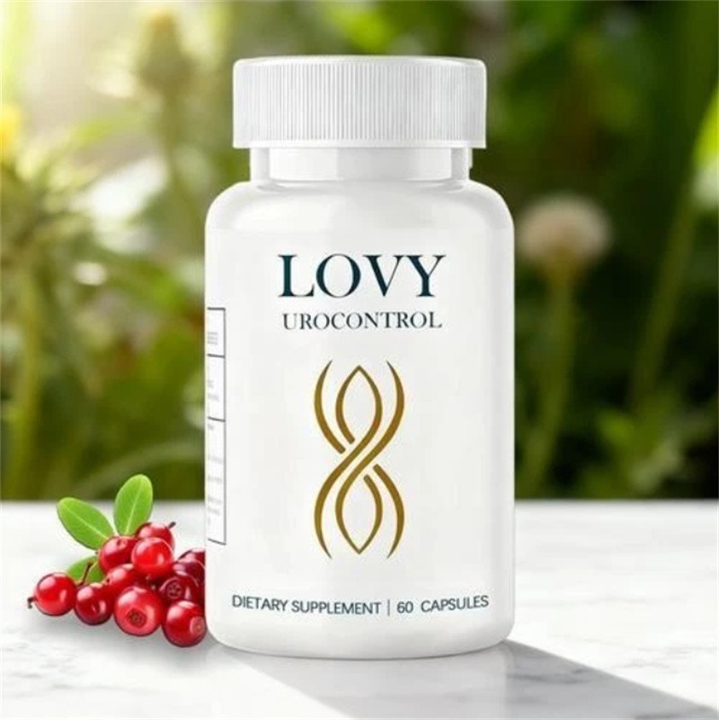 Lovy Urocontrol Capsules, Bladder Health Supplement, Maximum Strength Formula