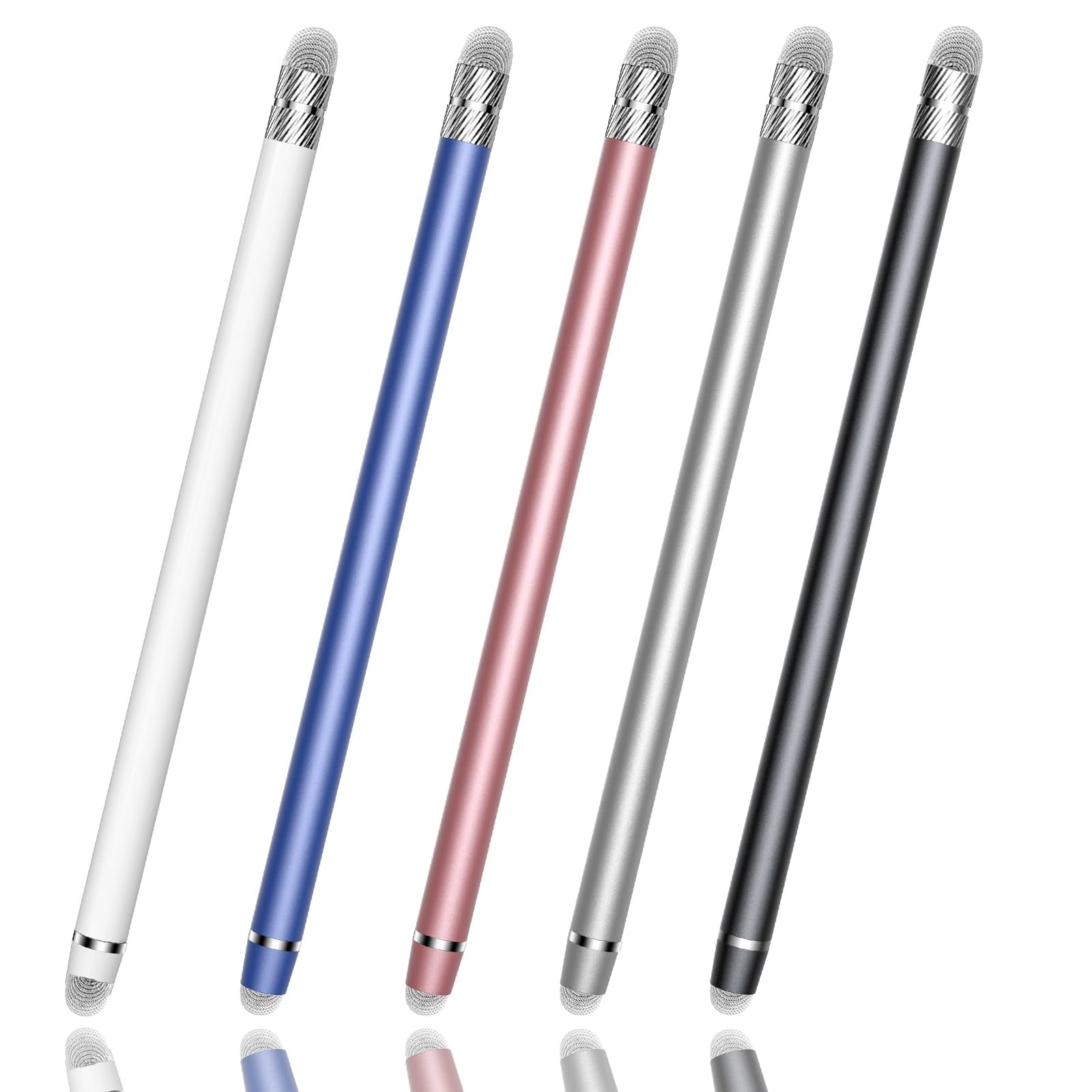 5 PCS Stylus Pen for Touchscreen,2-in-1 High Precision,Sensitive Stylus Pen,S...