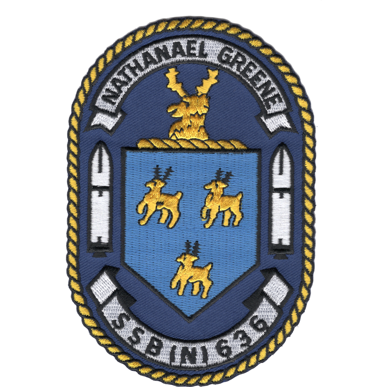 SSBN-636 USS Nathanael Greene Patch
