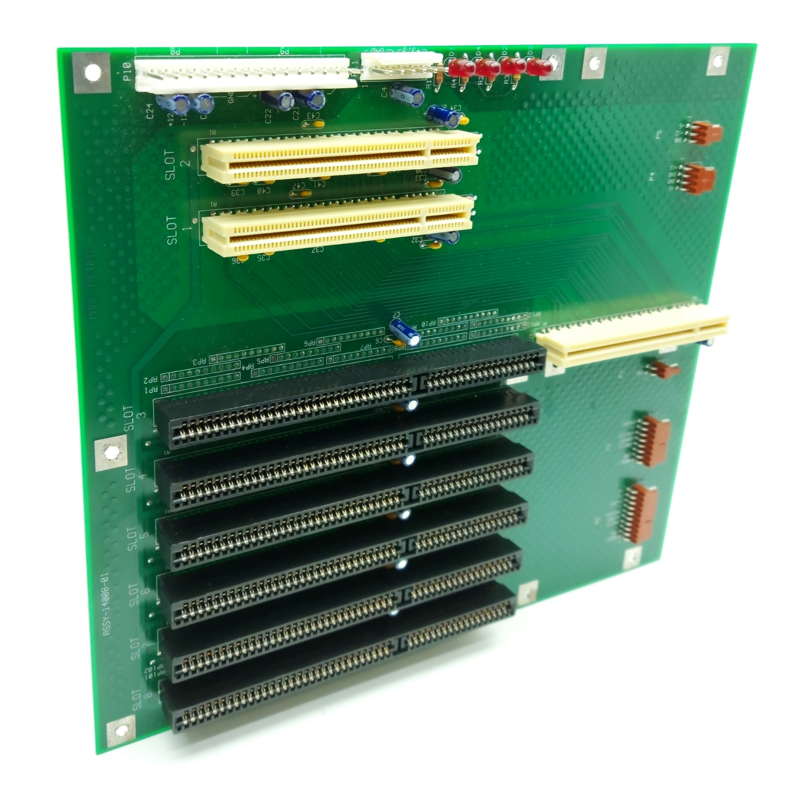 ICS 14008-01 Industrial Single Computer Backplane AT, 5x ISA, 2x PCI, PICMG 1.0
