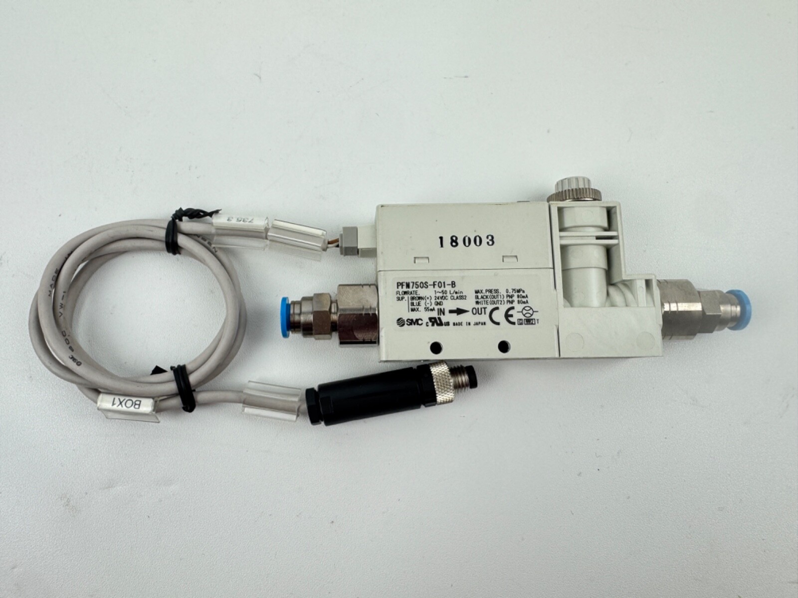 SMC PFM750S-F01-B Flow Switch