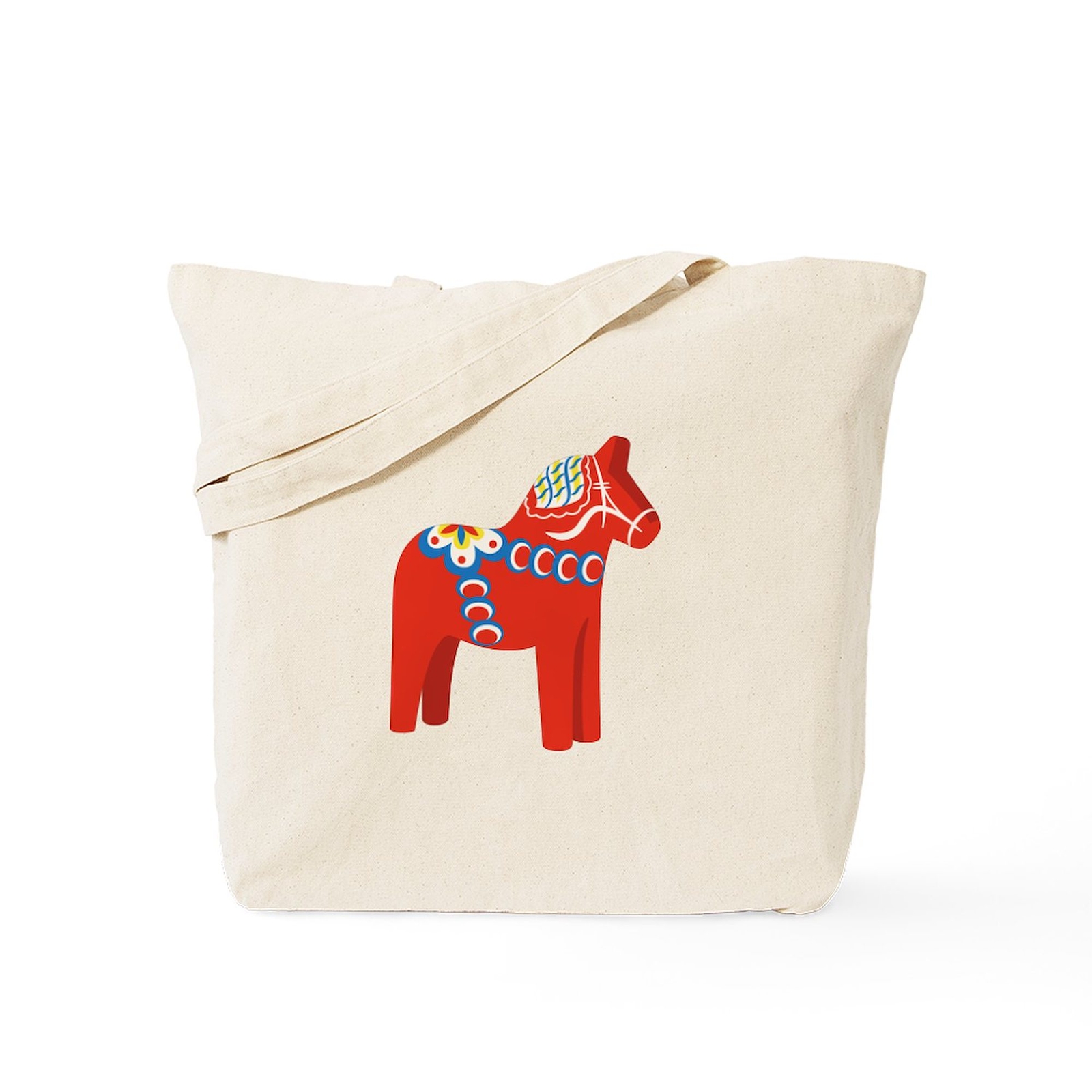 CafePress Swedish Dala Horse Tote Bag (1929334433)