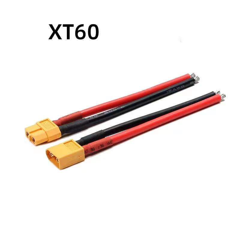 1Pair XT60 Battery Male and Female Connector Plug With Silicon 14AWG Wire Cable