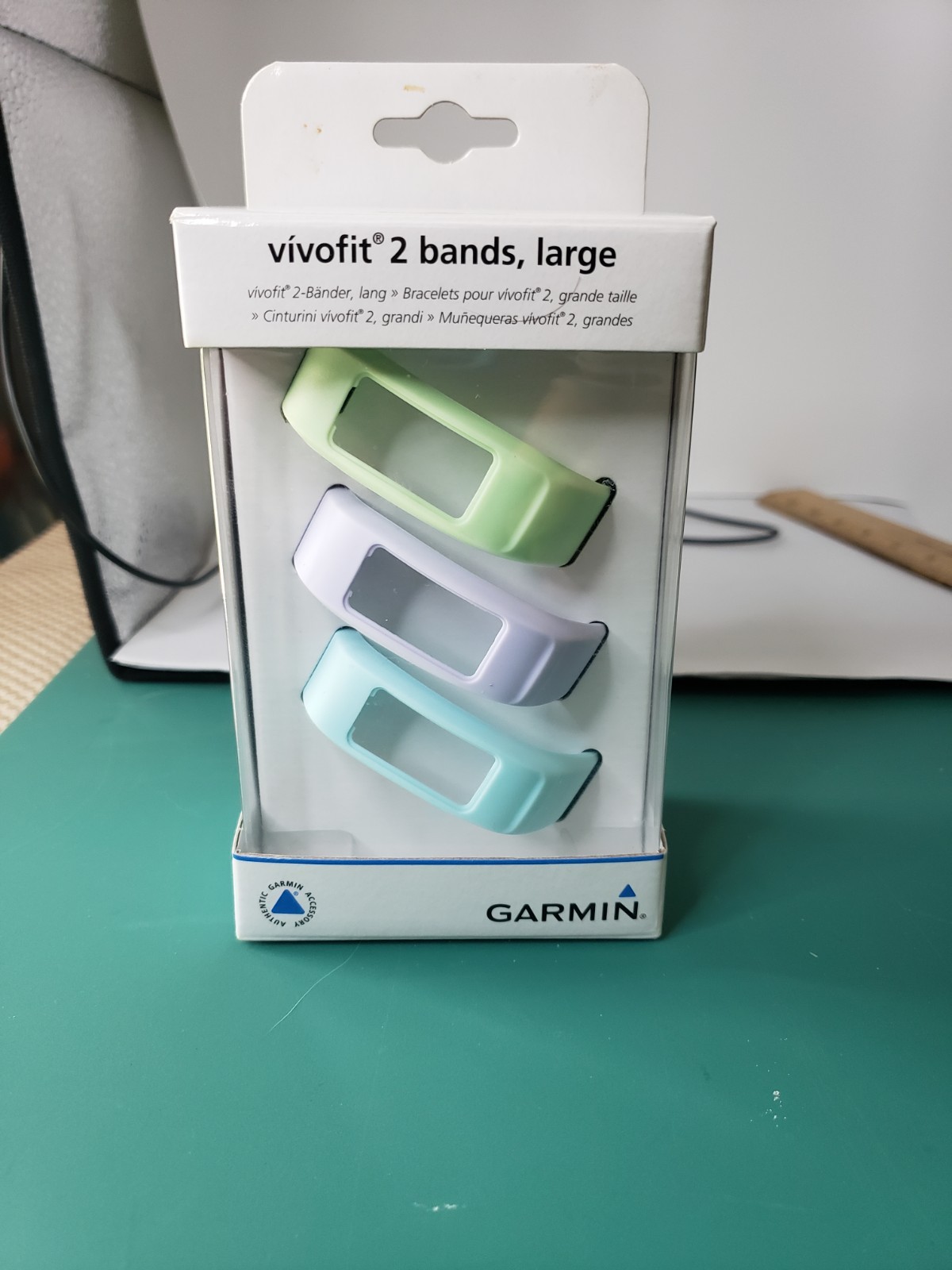 BRAND NEW - GARMIN Vivofit 2 Replacement bands - 3 Pack - Large