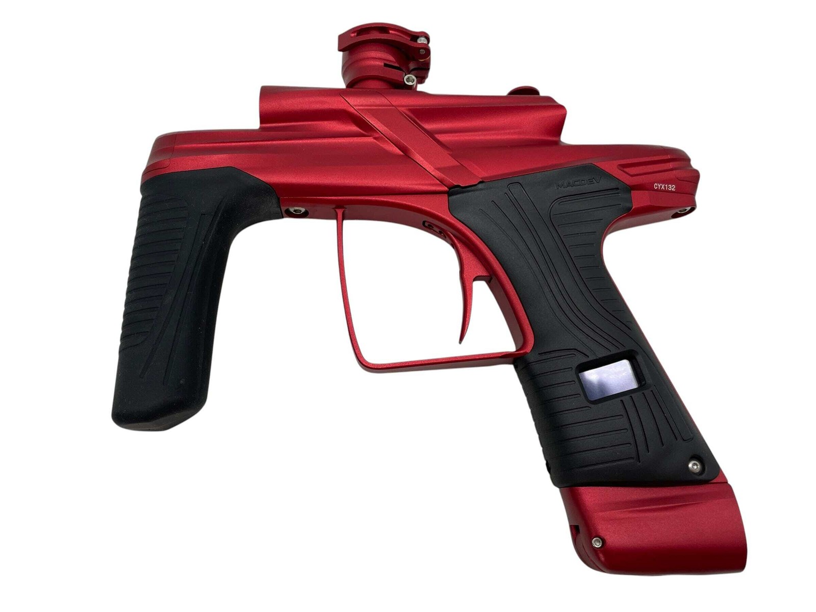 Macdev Cyborg X Limited Edition Red/Red Paintball Gun *MINT*