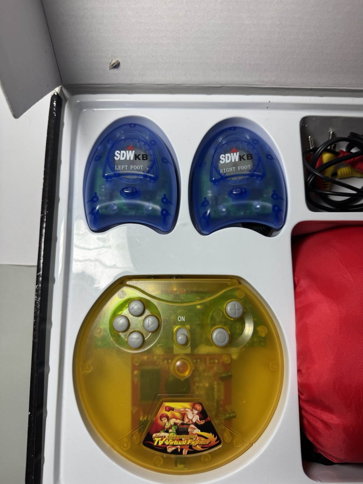 Vintage SDW Games Virtual Kickboxing Plug N Play - Complete Tested & Working