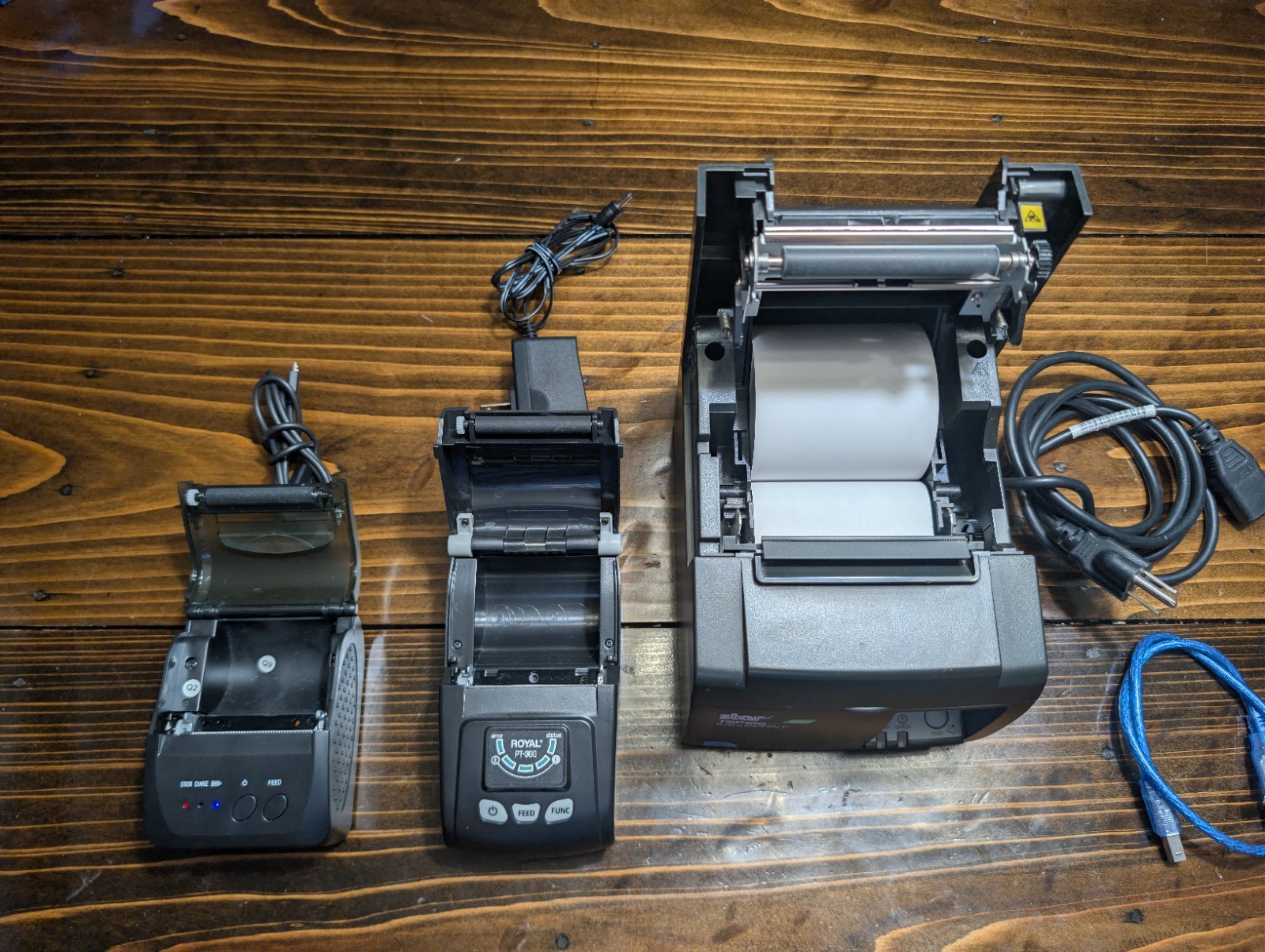 Star Micronics TSP100II POS Thermal Receipt Printer - With Extra 2 Printers