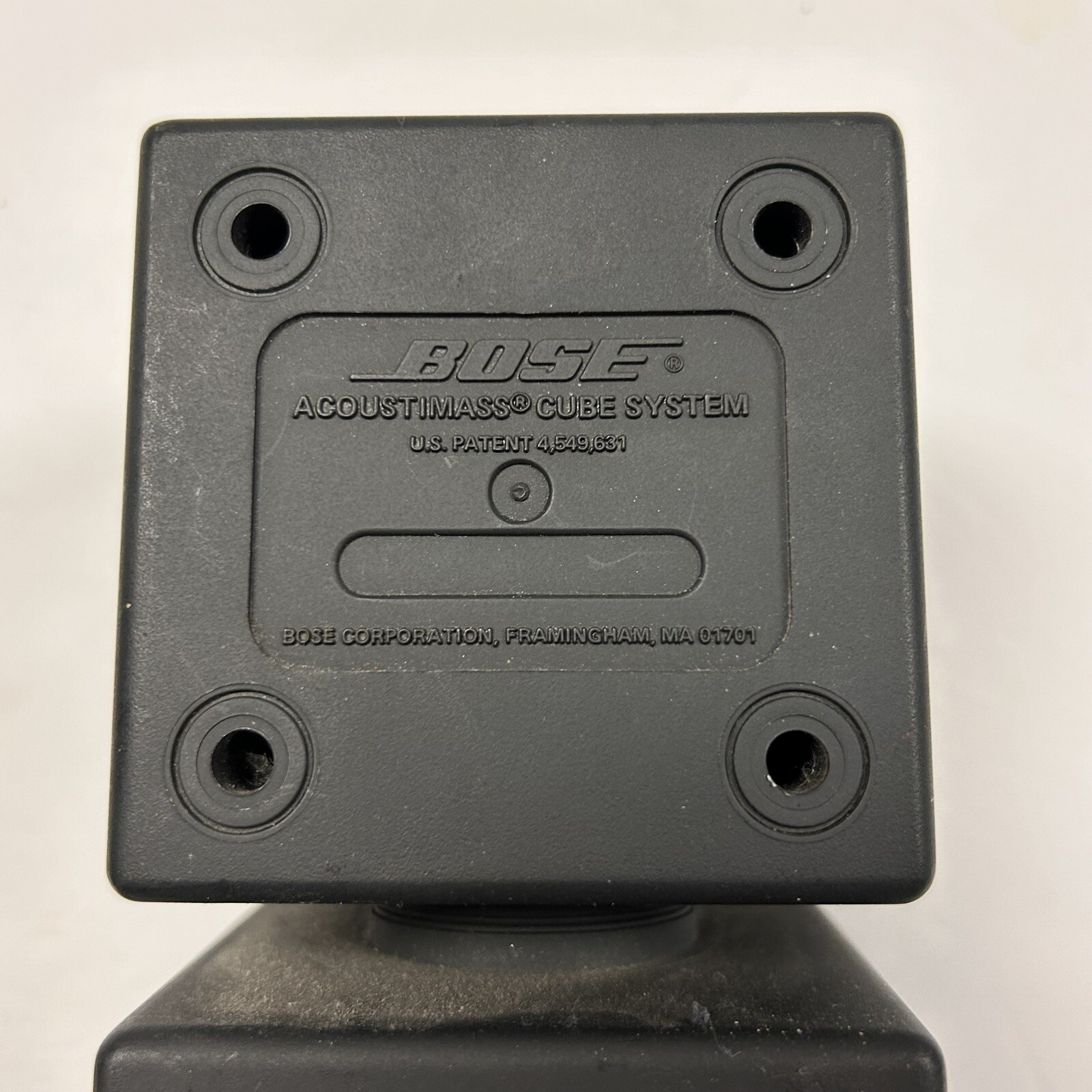 Bose Acoustimass Double Cube Speaker Working Condition Tested Black