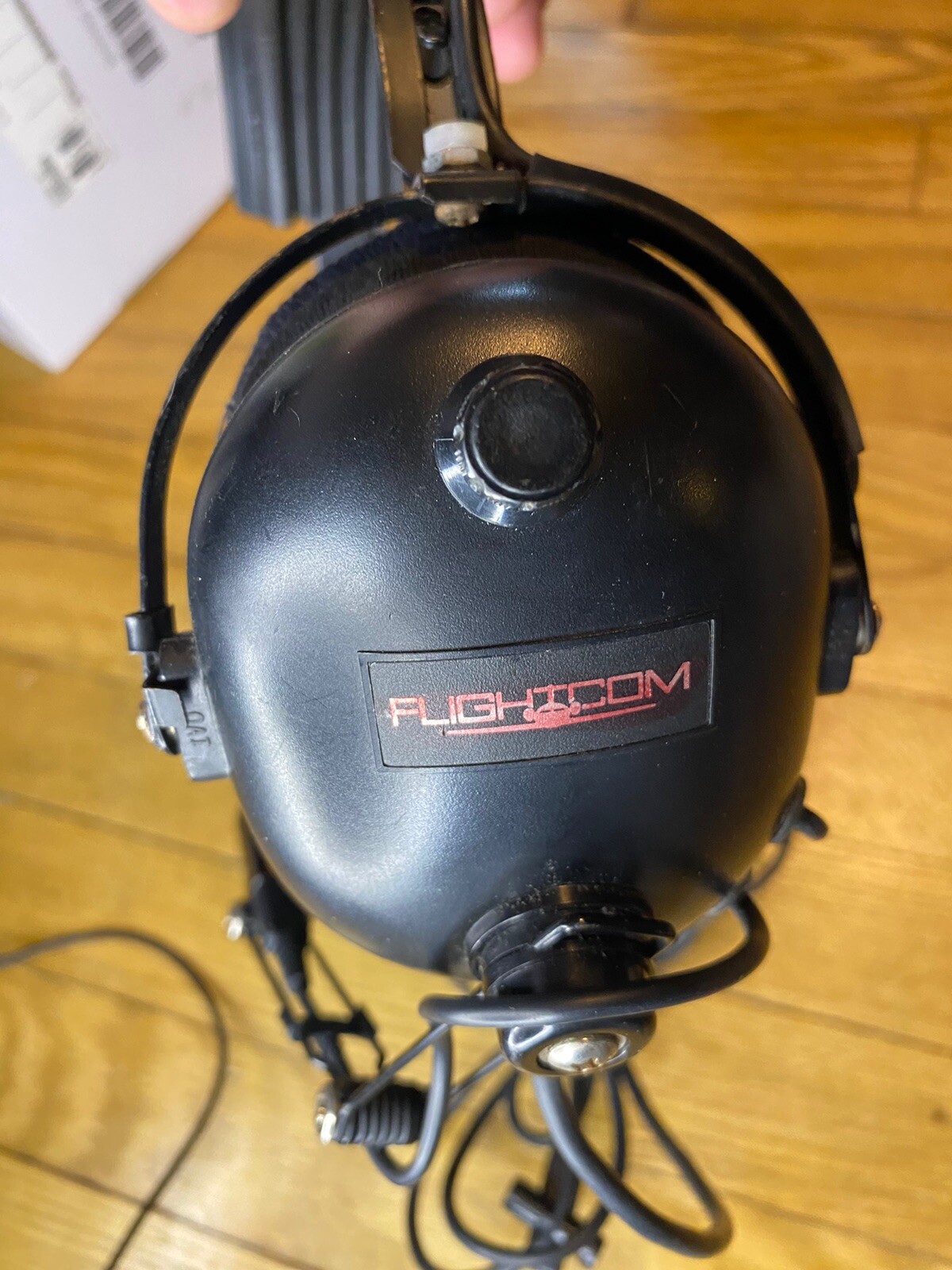 Vintage Flightcom Blackhawk Model 5DX Aviation Headset 1179