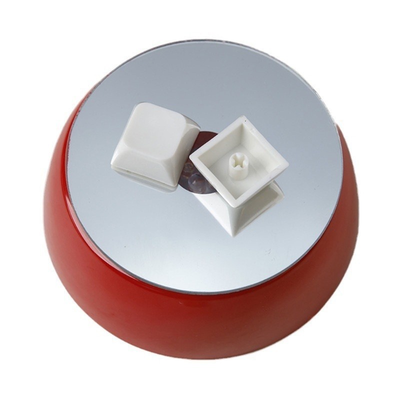 10PCS Original Full Resin Keycaps Smooth Surfaces Reflective Keycap Set