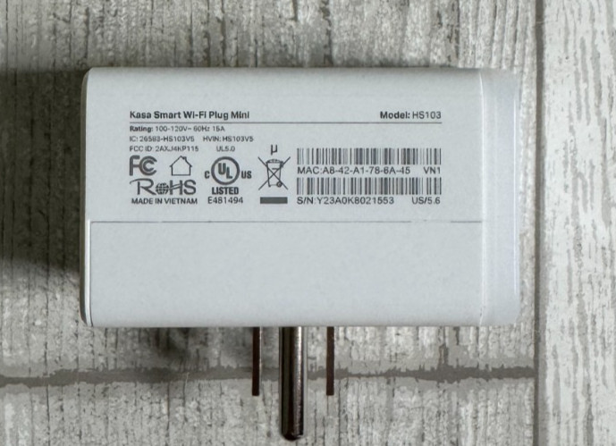 TP-LINK HS103 Kasa Smart Wi-Fi Plug Mini Free Shipping