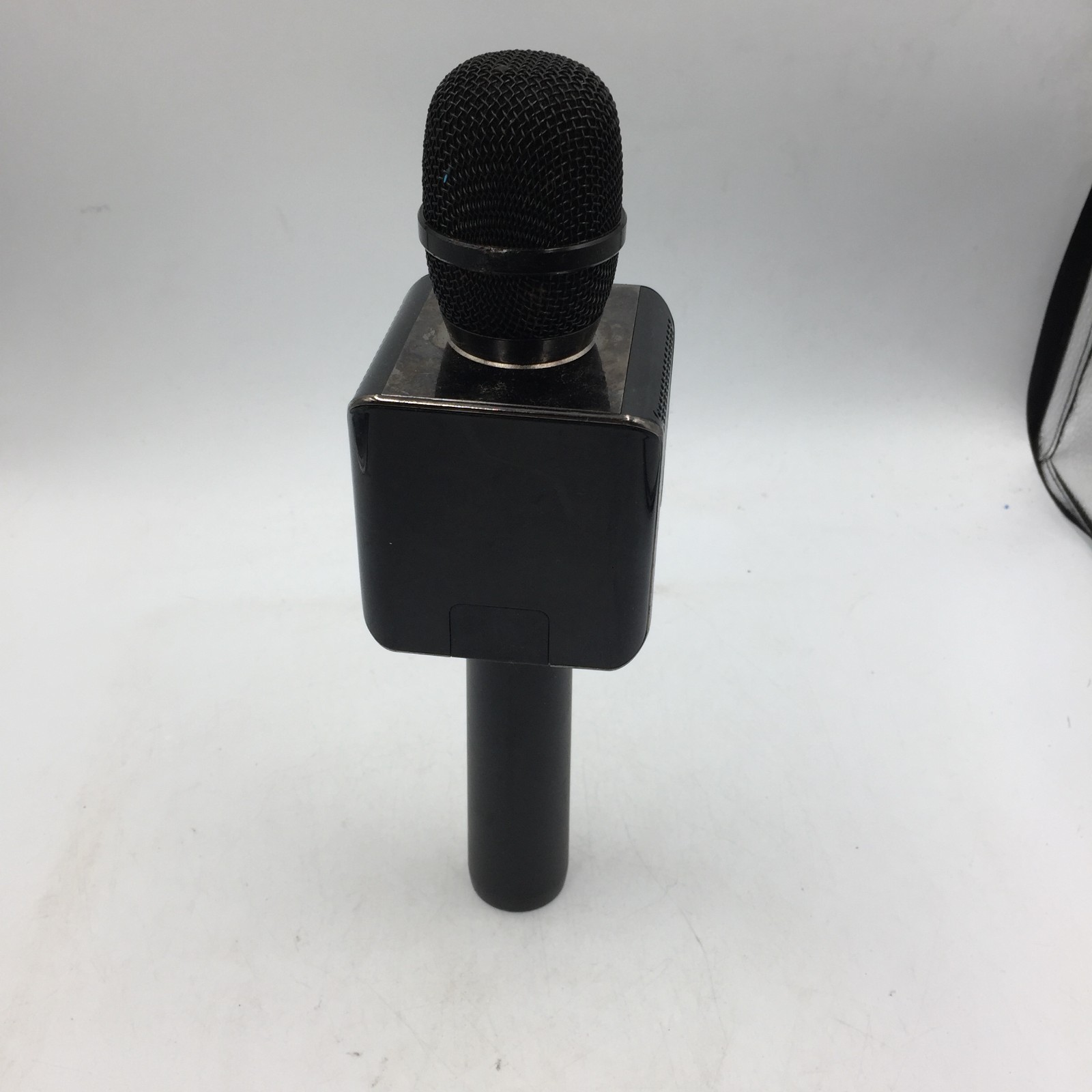 Pop Solo LED Karaoke BLACK Microphone ONLY No Cables