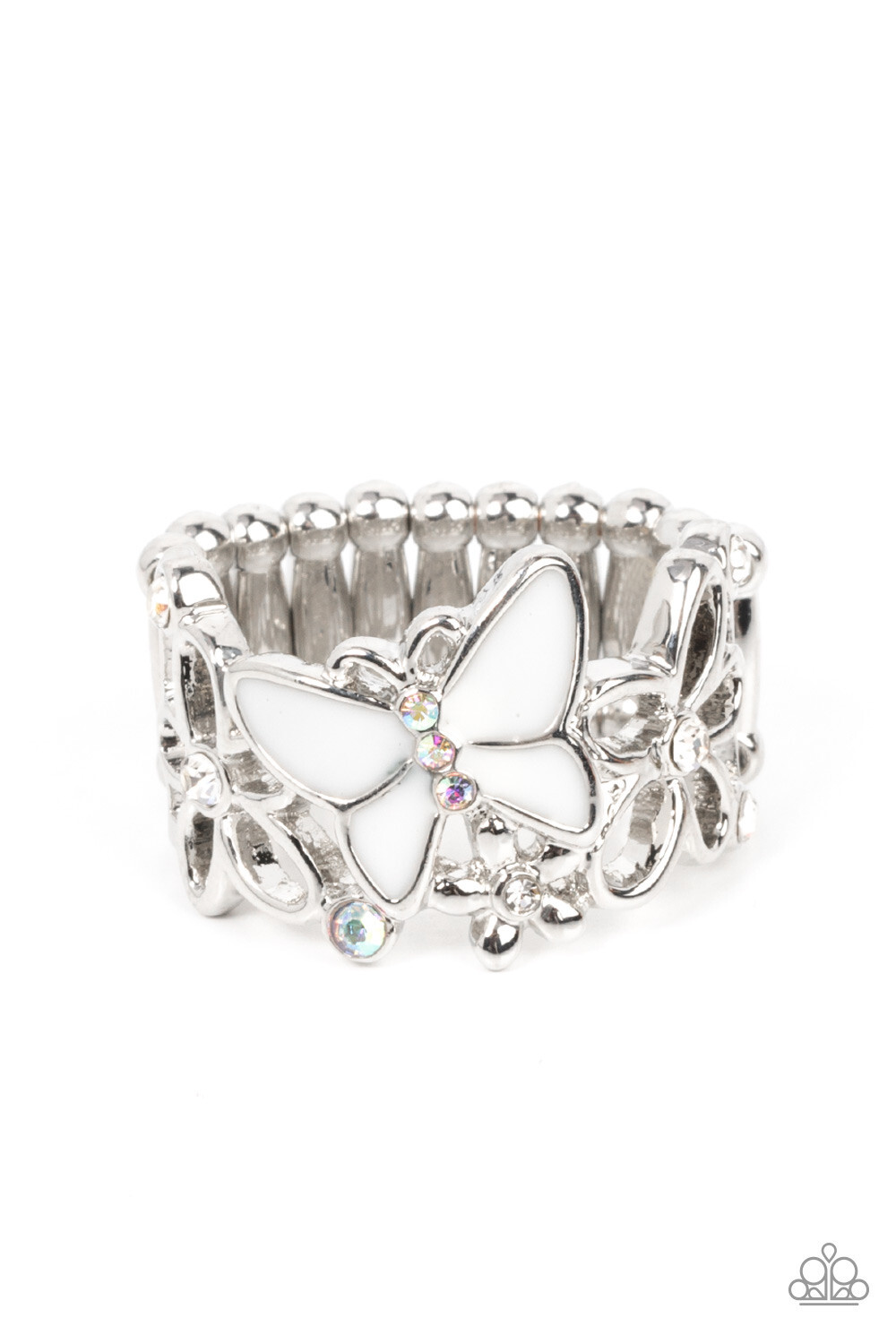 Paparazzi ~ All FLUTTERED Up 🌈IRIDESCENT🌈Butterfly Ring 🦋NEW RELEASE 2022🦋