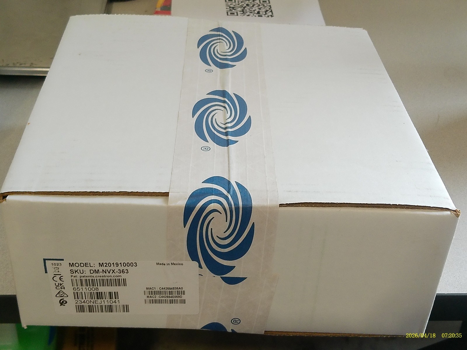 Crestron, DM-NVX-363, AV over IP encoder or decoder