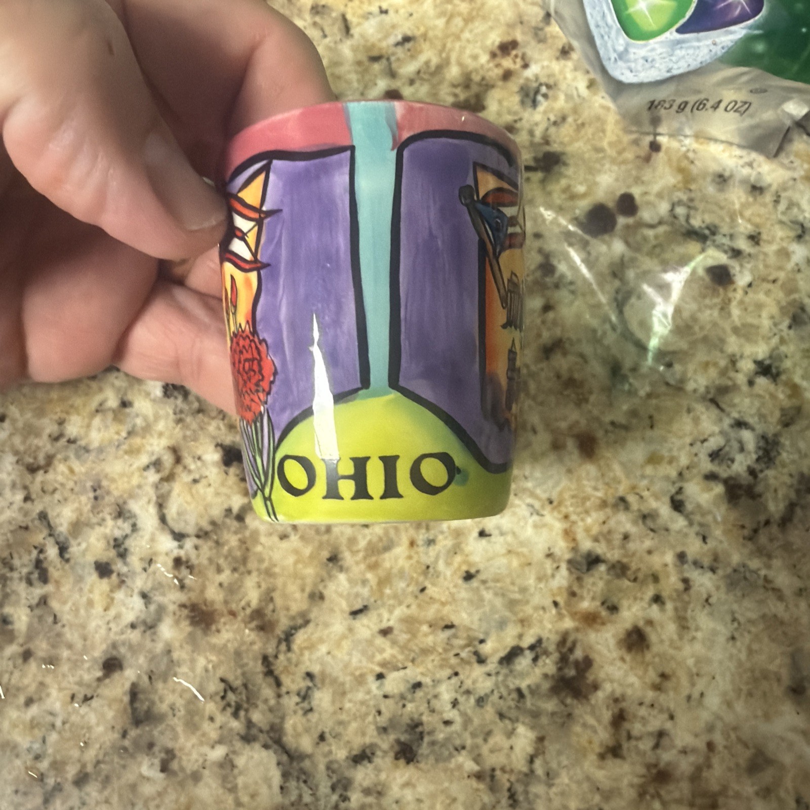 OHIO Souvenir Shot Glass