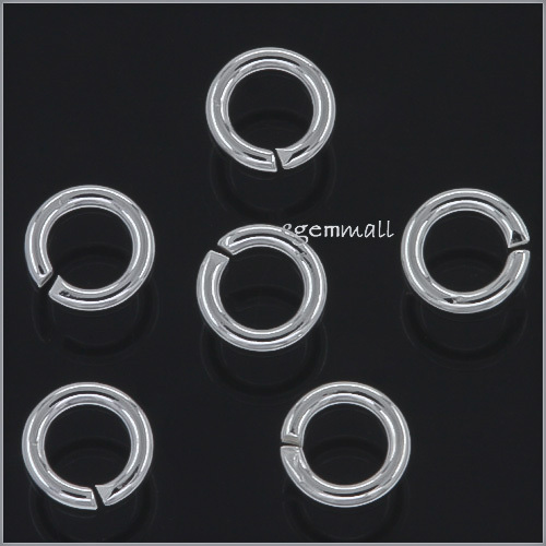 100 Sterling Silver Open 21gauge Jump Ring 4mm 21ga #51021