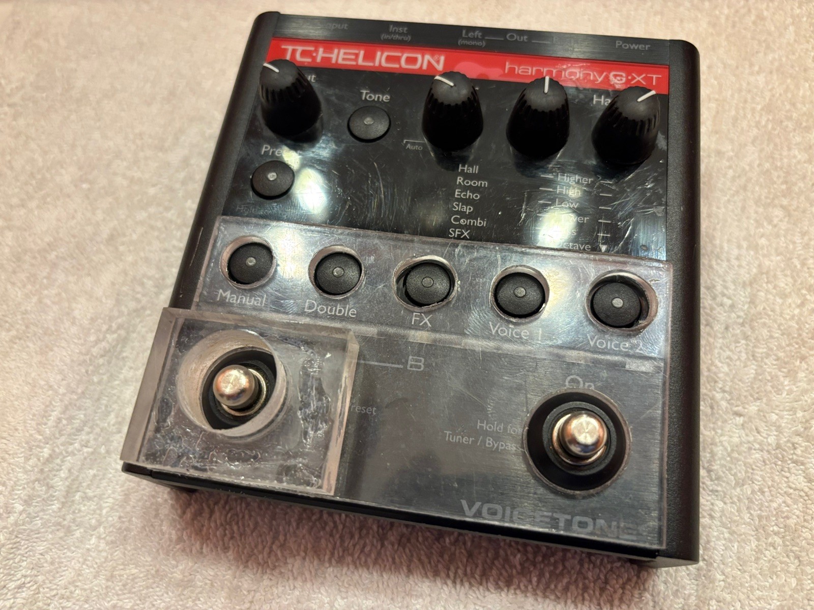 TC Helicon VoiceTone Harmony-G XT Vocal Harmony Processor + Power Supply