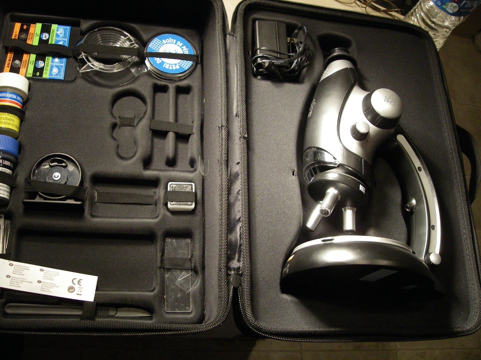 EDU SCIENCE Microscope Set 150X 450X 900X made for TOY R US