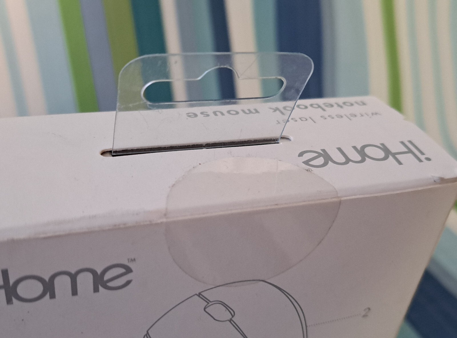 iHome Wireless Laser Notebook Mouse Susan G. Komen White & Silver NIB BIN06