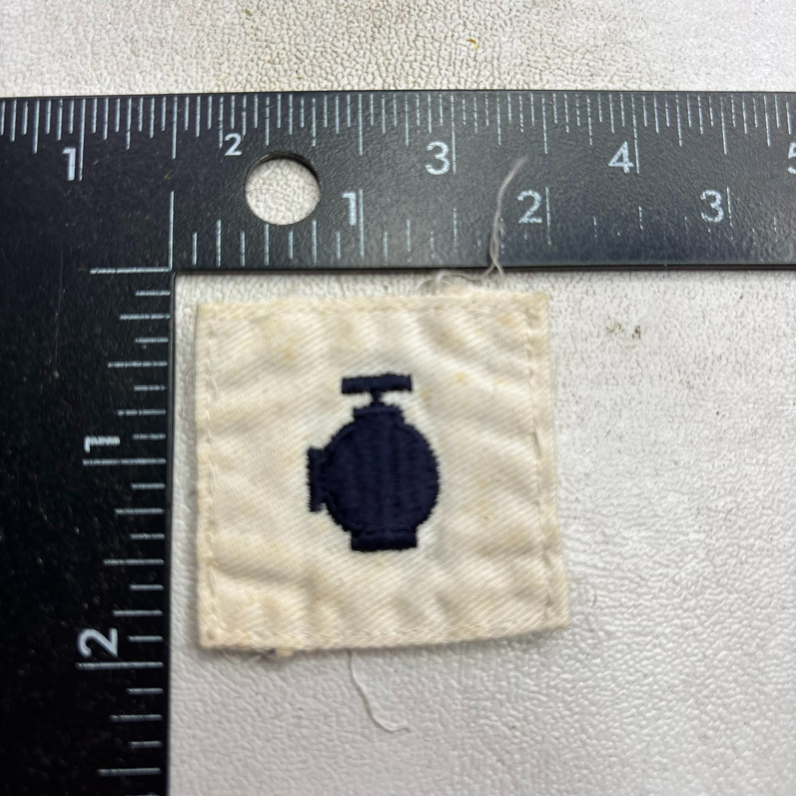 Vtg Kinda Rough USN US Navy UNTILITIESMAN Badge Patch Military 66XB