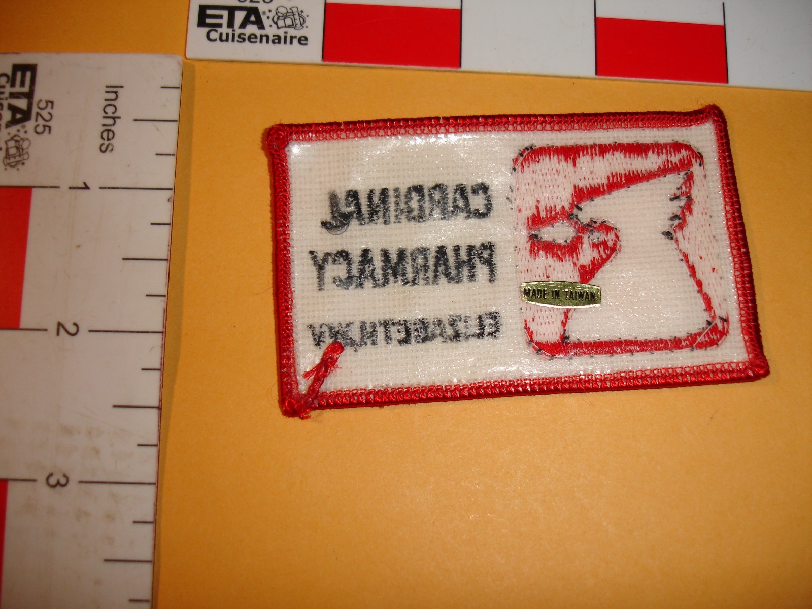 vintage rescue patch pharmacy patch