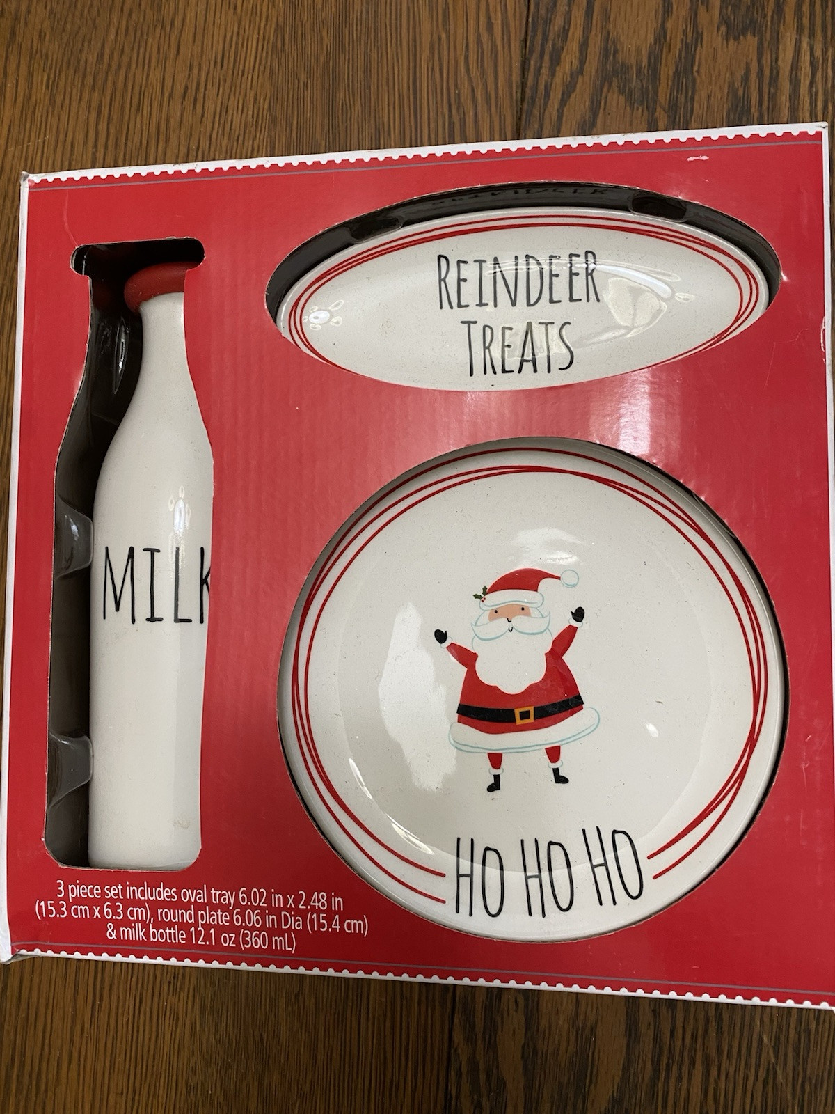 New Holiday Time Santa Kit 3 Piece Set