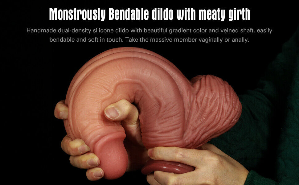Dildo9Inch Realistic Lifelike Big Real Dong Suction Cup Waterproof Women Toy