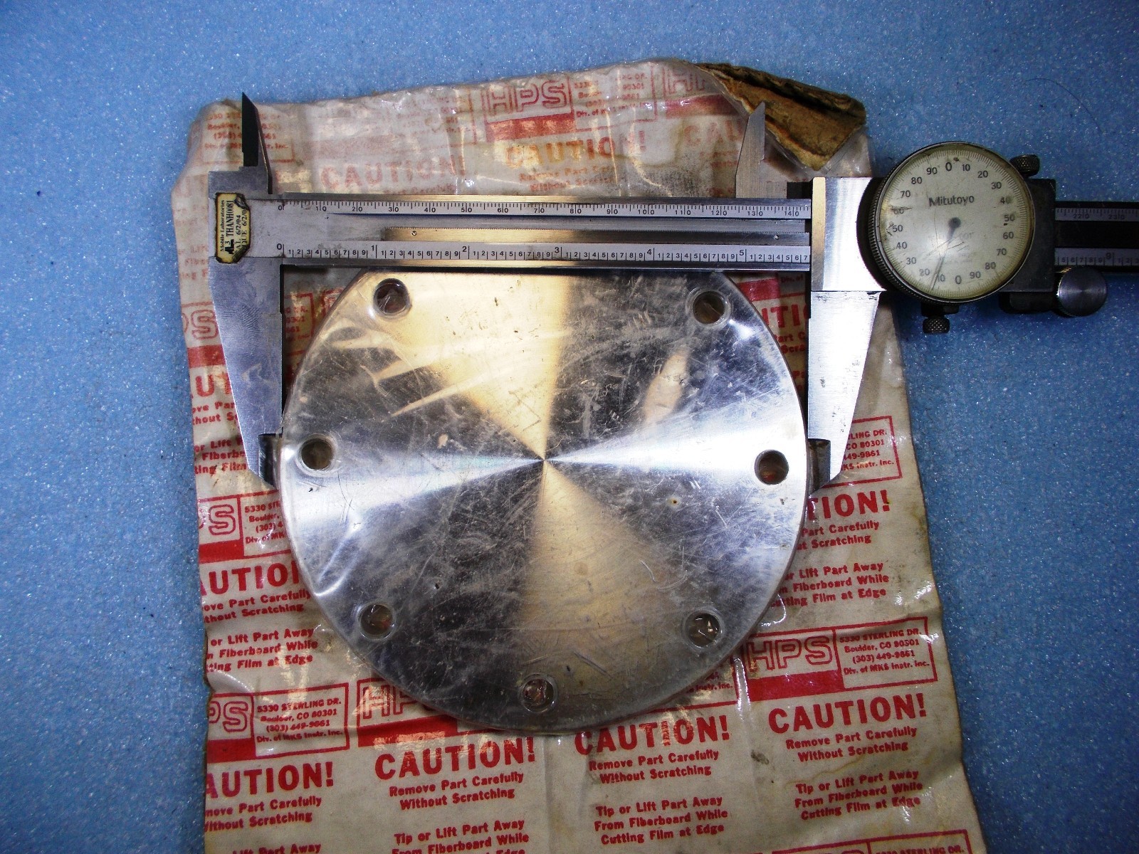 New HPS 304 Stainless Steel Non-rotatable Flange ISO-80-000N Nonrotatable Flange